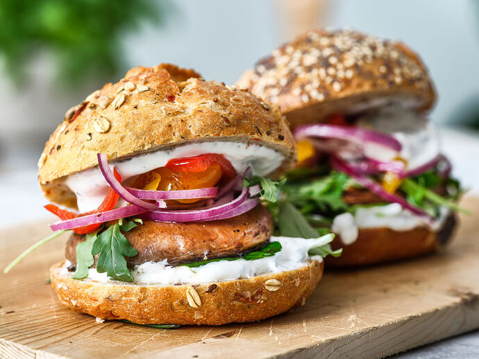 Geweldige Portobello burgers