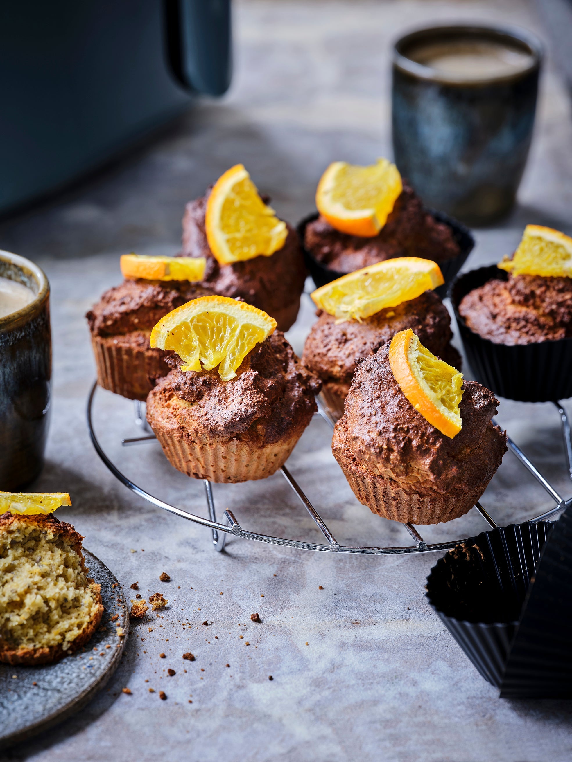 Wortelmuffins met sinaasappel