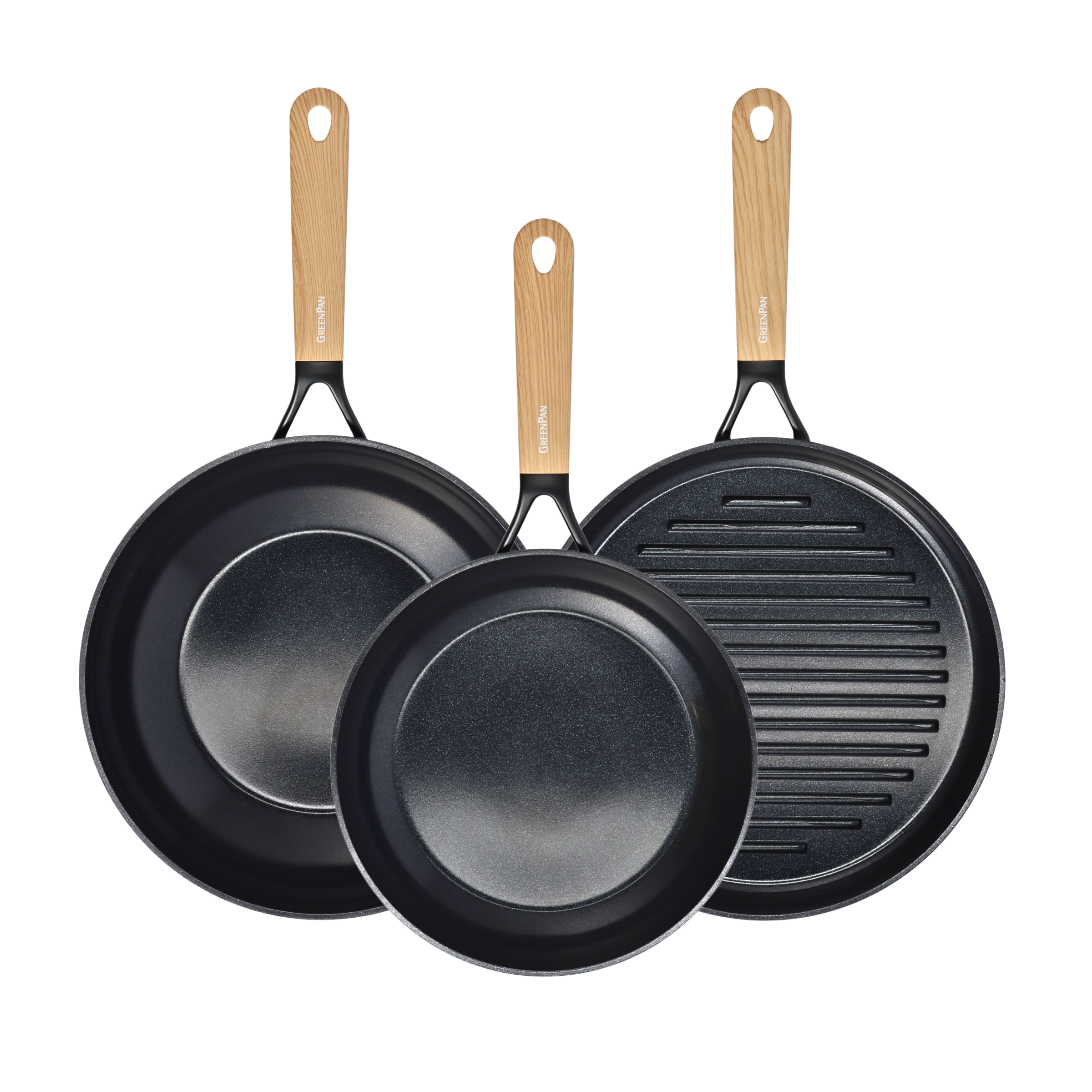 Ensemble de 3 pièces en bois clair Eco-Smartshape