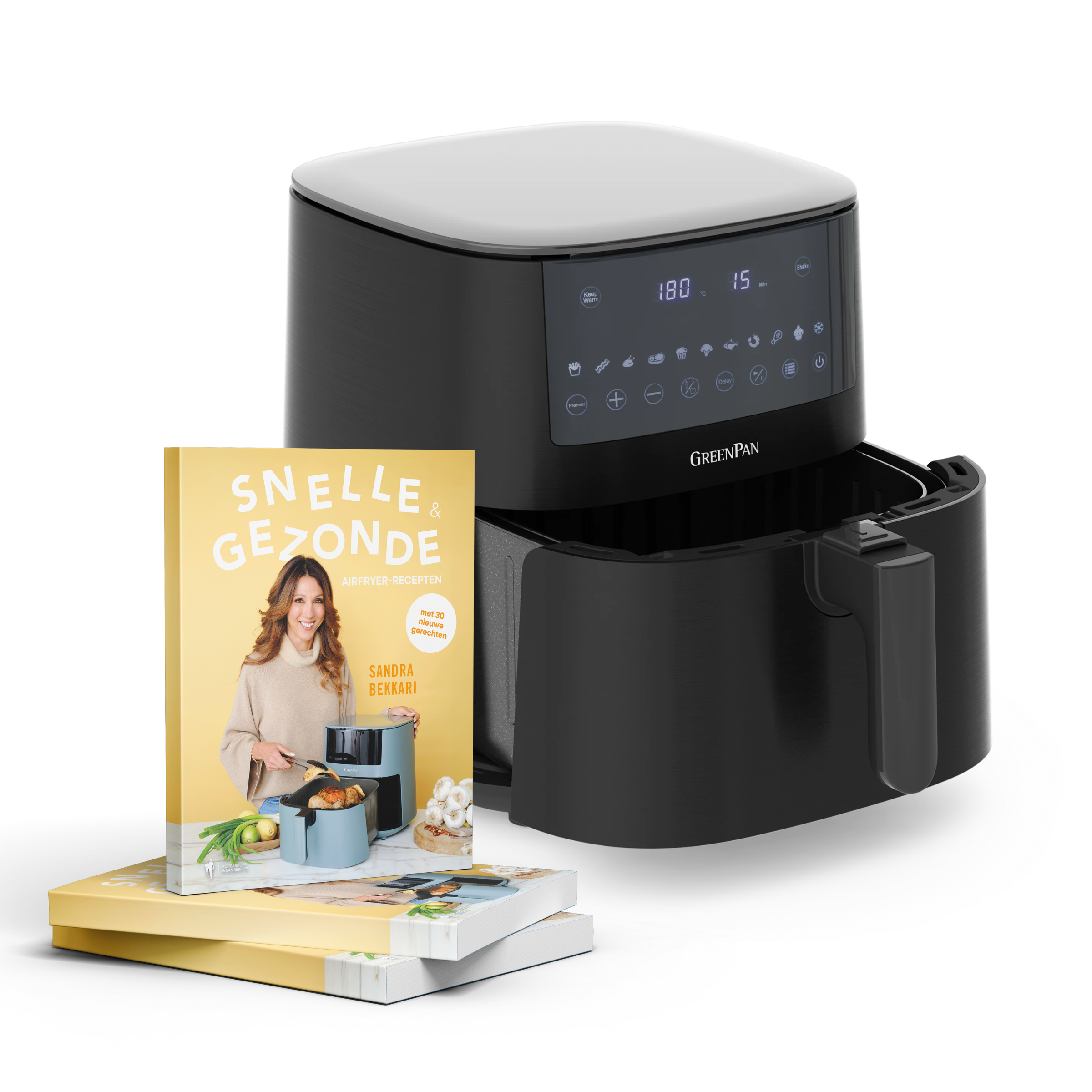 Lentedeal: Bistro XXL Air Fryer + Sandra’s snelle en gezonde Air Fryer-recepten