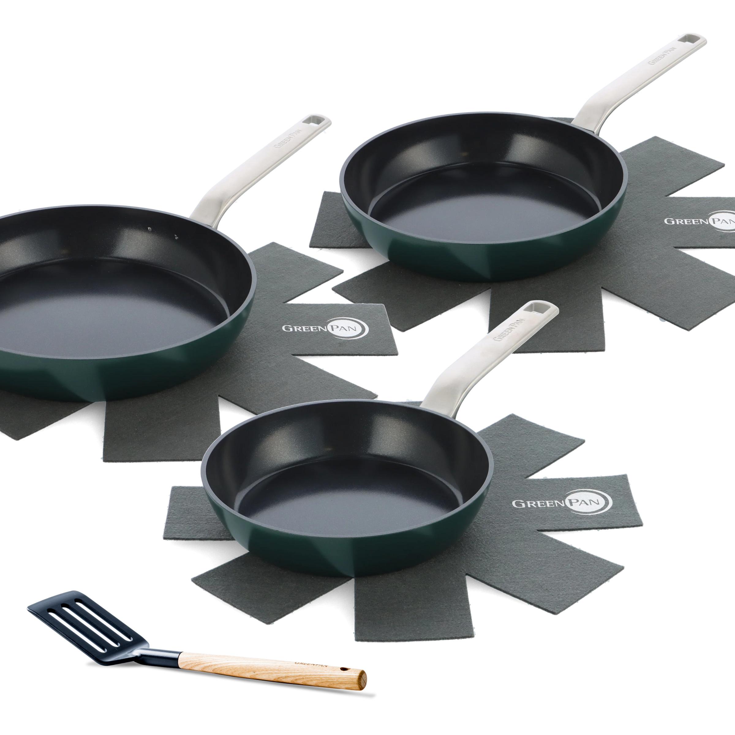 Ensemble de poêles à frire 4 pièces, exclusivité Black Friday