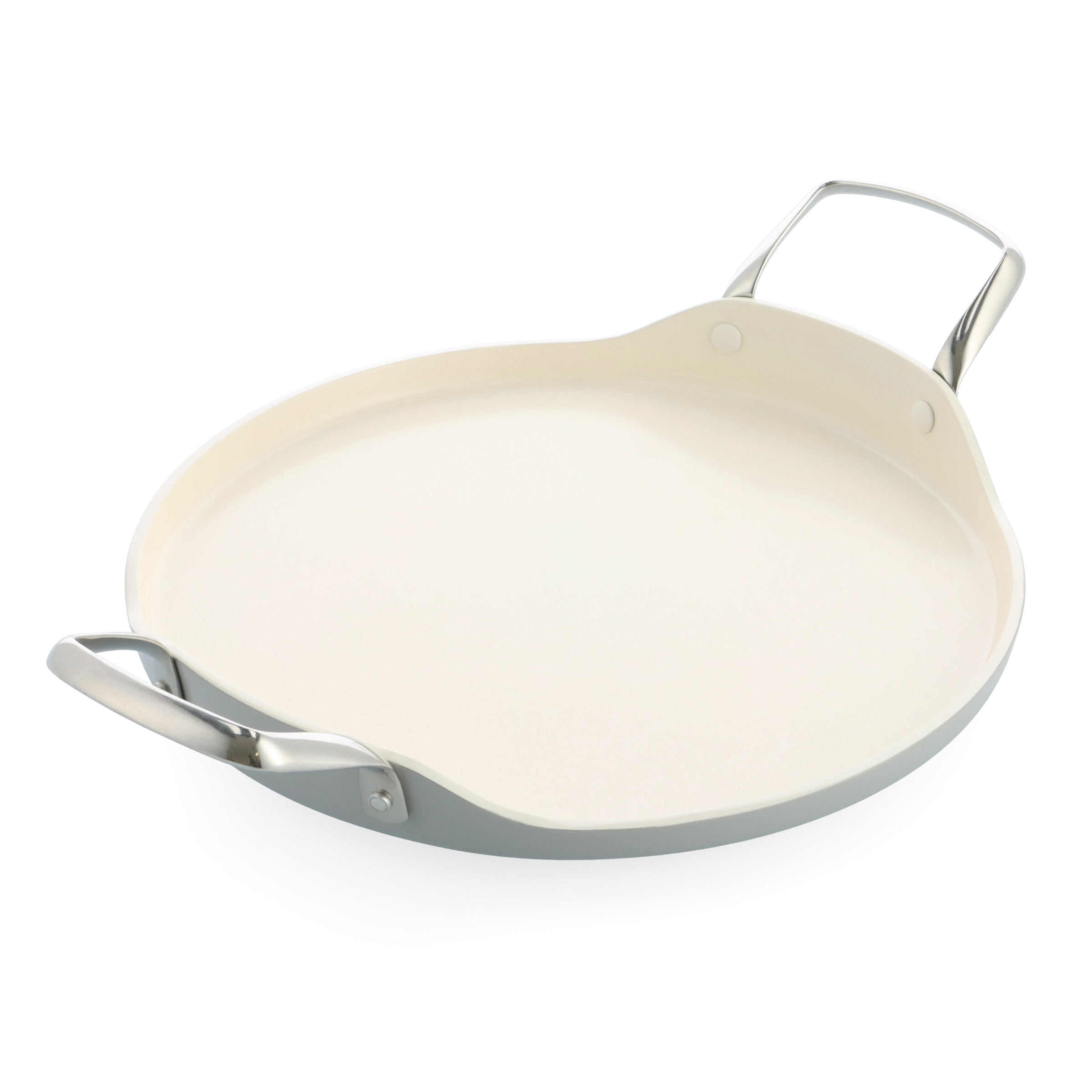 Dagelijkse kost plancha met 2 zijgrepen 28cm