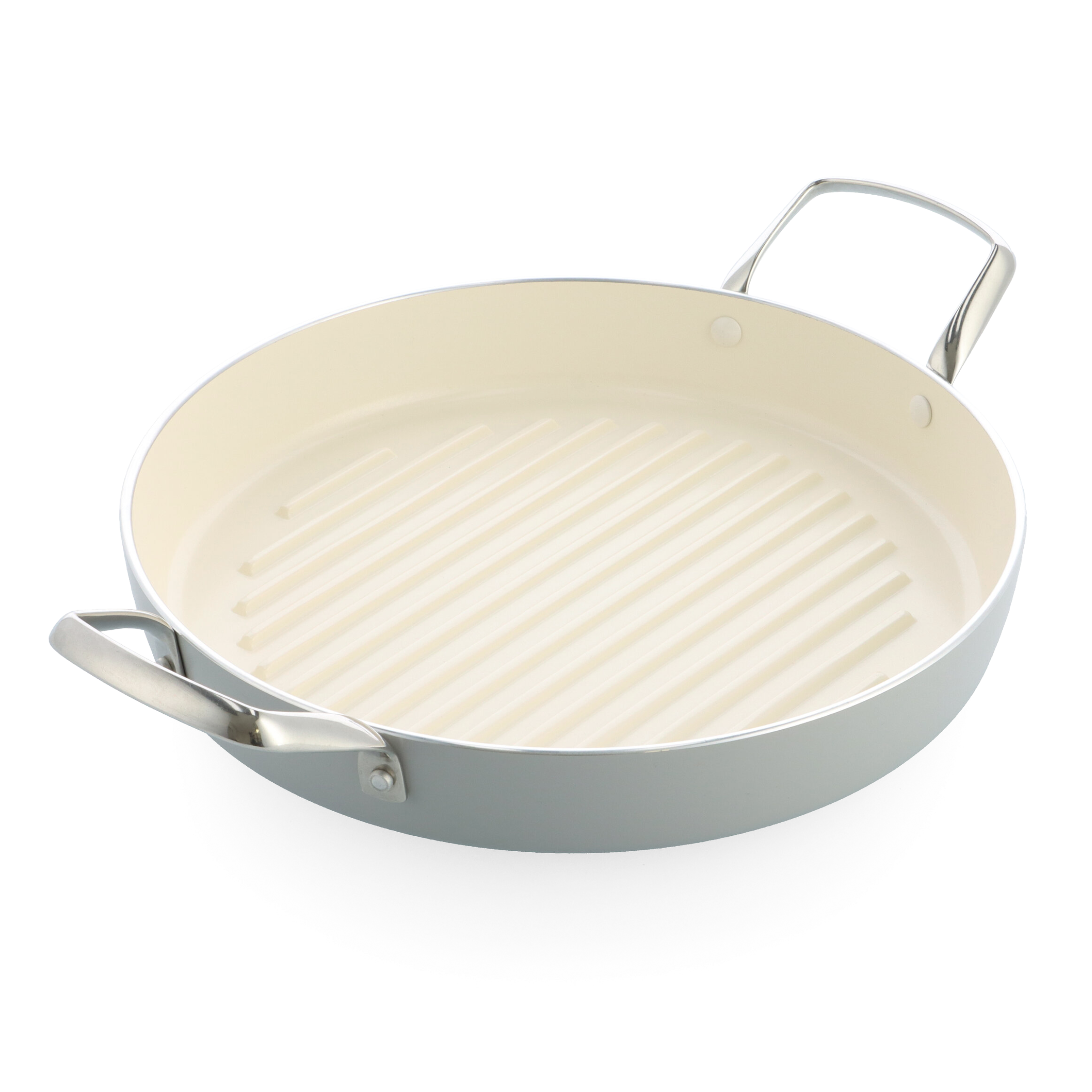 Dagelijkse kost grillpan met 2 zijgrepen 28cm