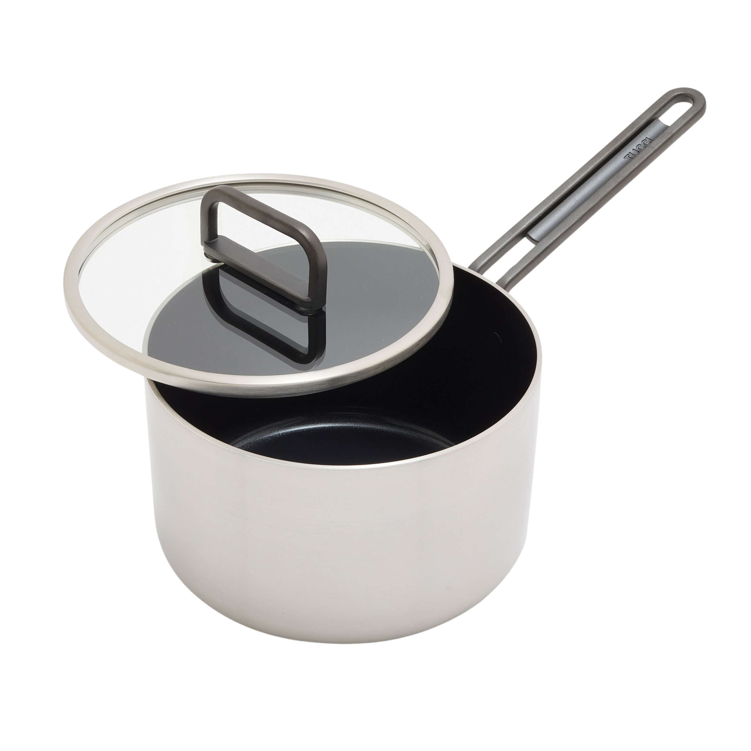 GreenPan™ Stanley Tucci™ Stainless Steel Ceramic Nonstick 4QT/20cm Saucepan with  Lid