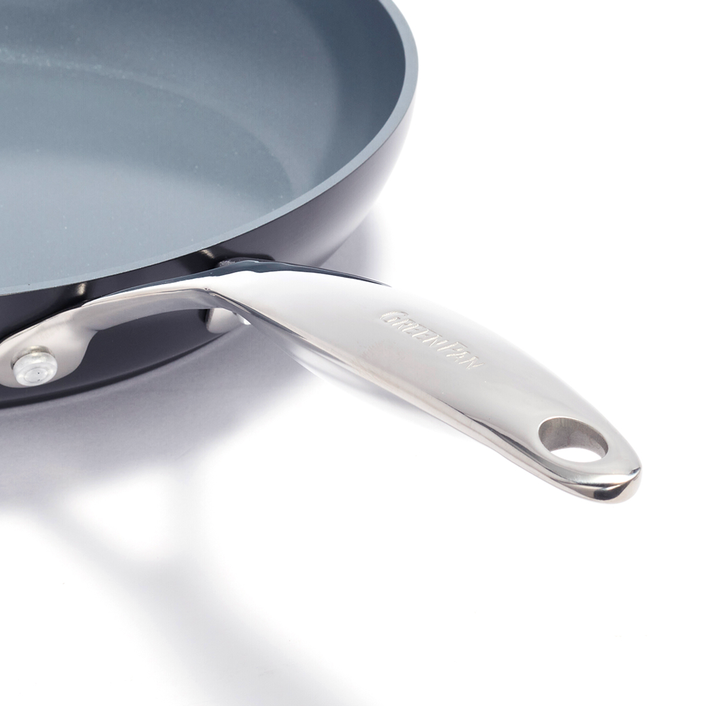 Greenpan Valencia Pro Braadpannen 30cm Keramisch inductie pfas-vri zijaanzicht