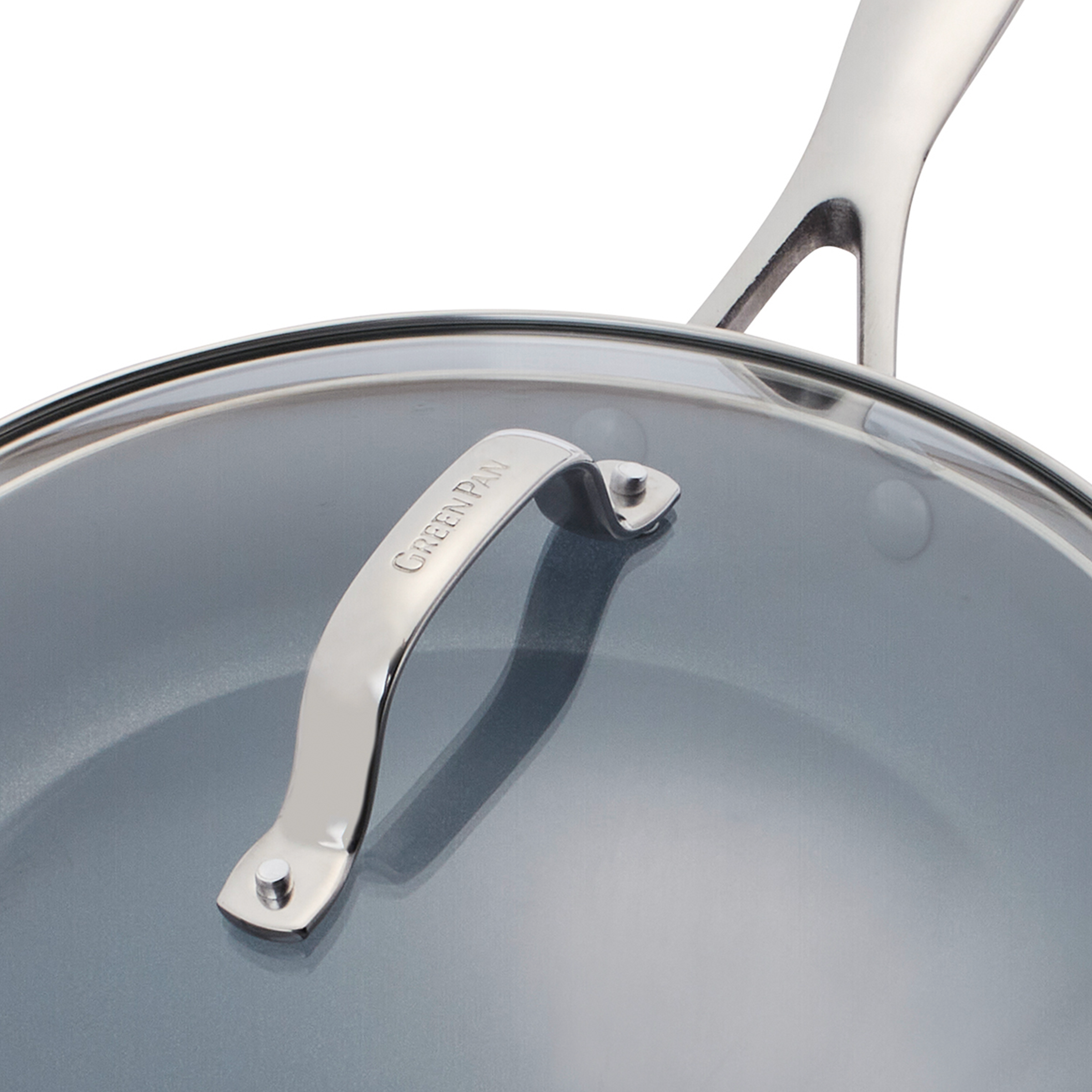 Greenpan Valencia Pro Braadpannen 30cm Keramisch inductie pfas-vri  zijaanzicht