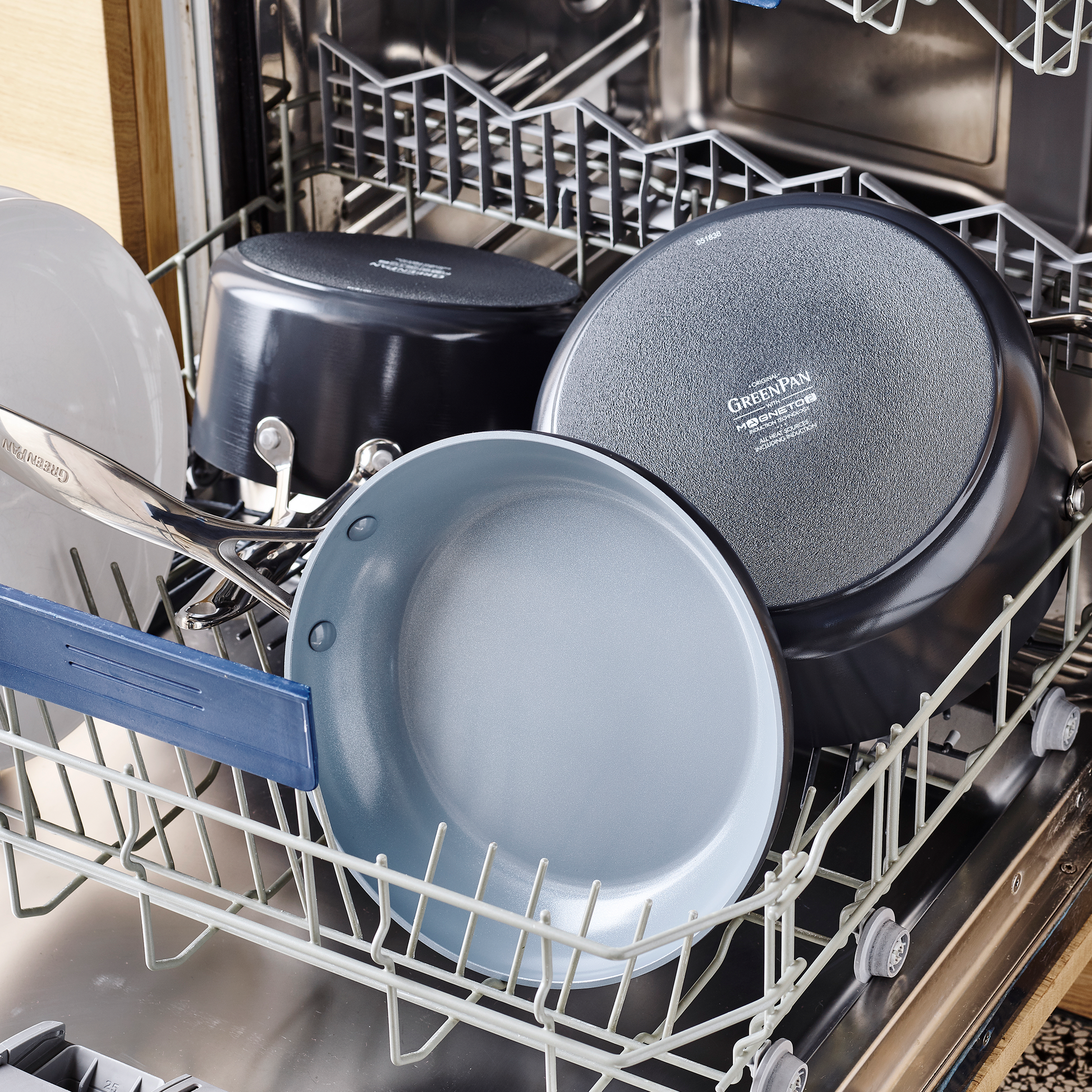 Greenpan Valencia Pro Braadpannen 30cm Keramisch inductie pfas-vri   vooraanzicht