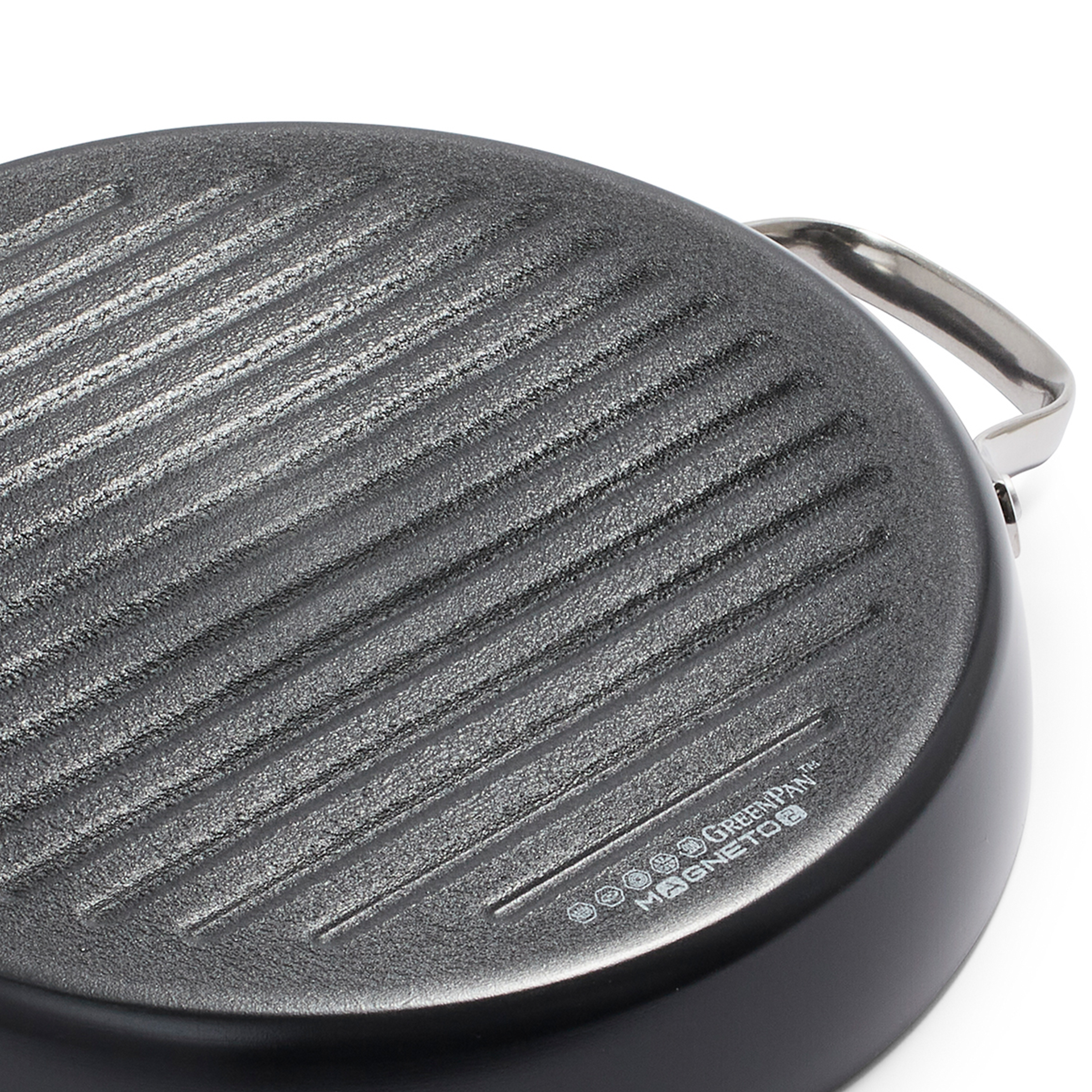 Greenpan Valencia Pro Grillpannen Keramisch inductie pfas-vri onderkant