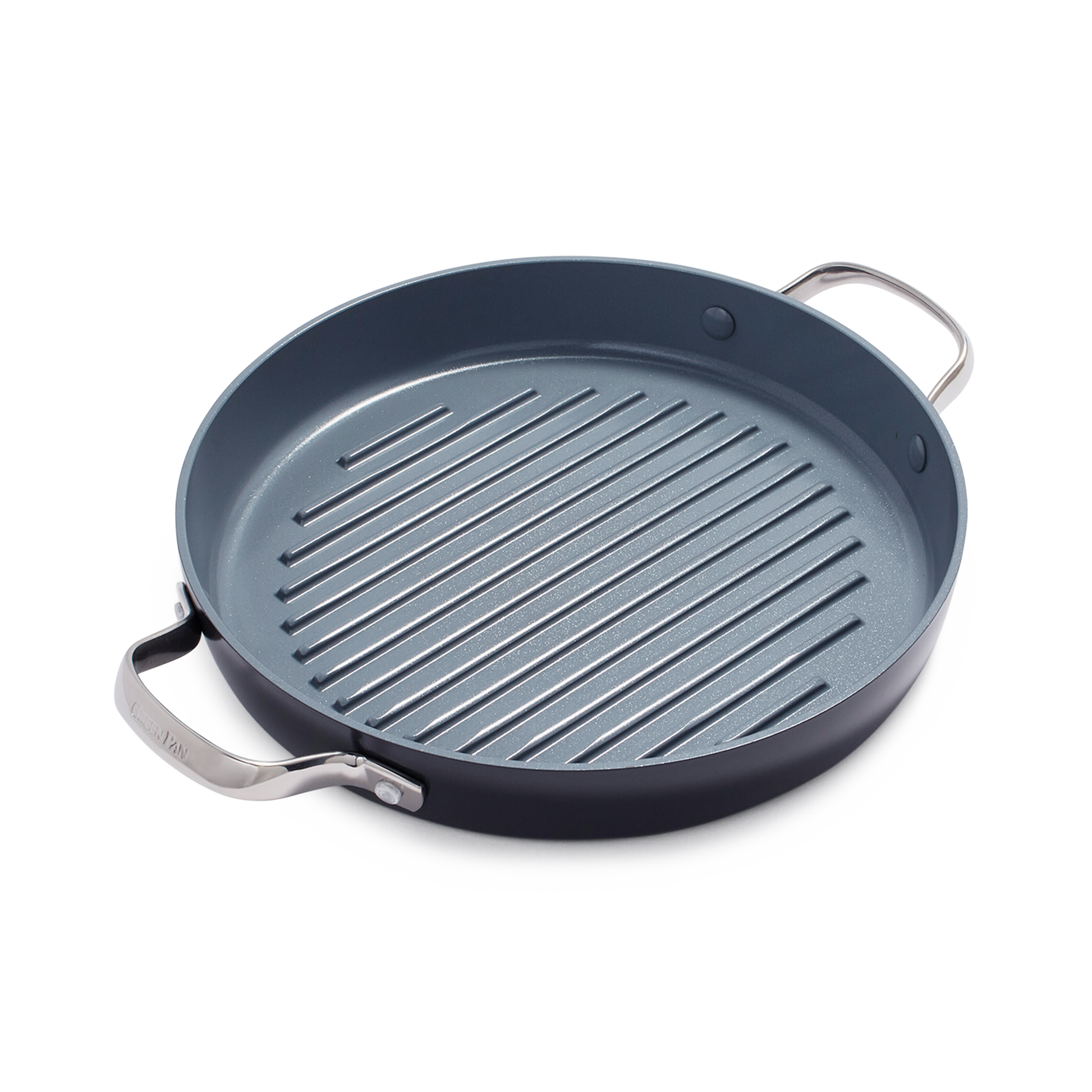 Greenpan Valencia Pro Grillpannen Keramisch inductie pfas-vri  vooraanzicht