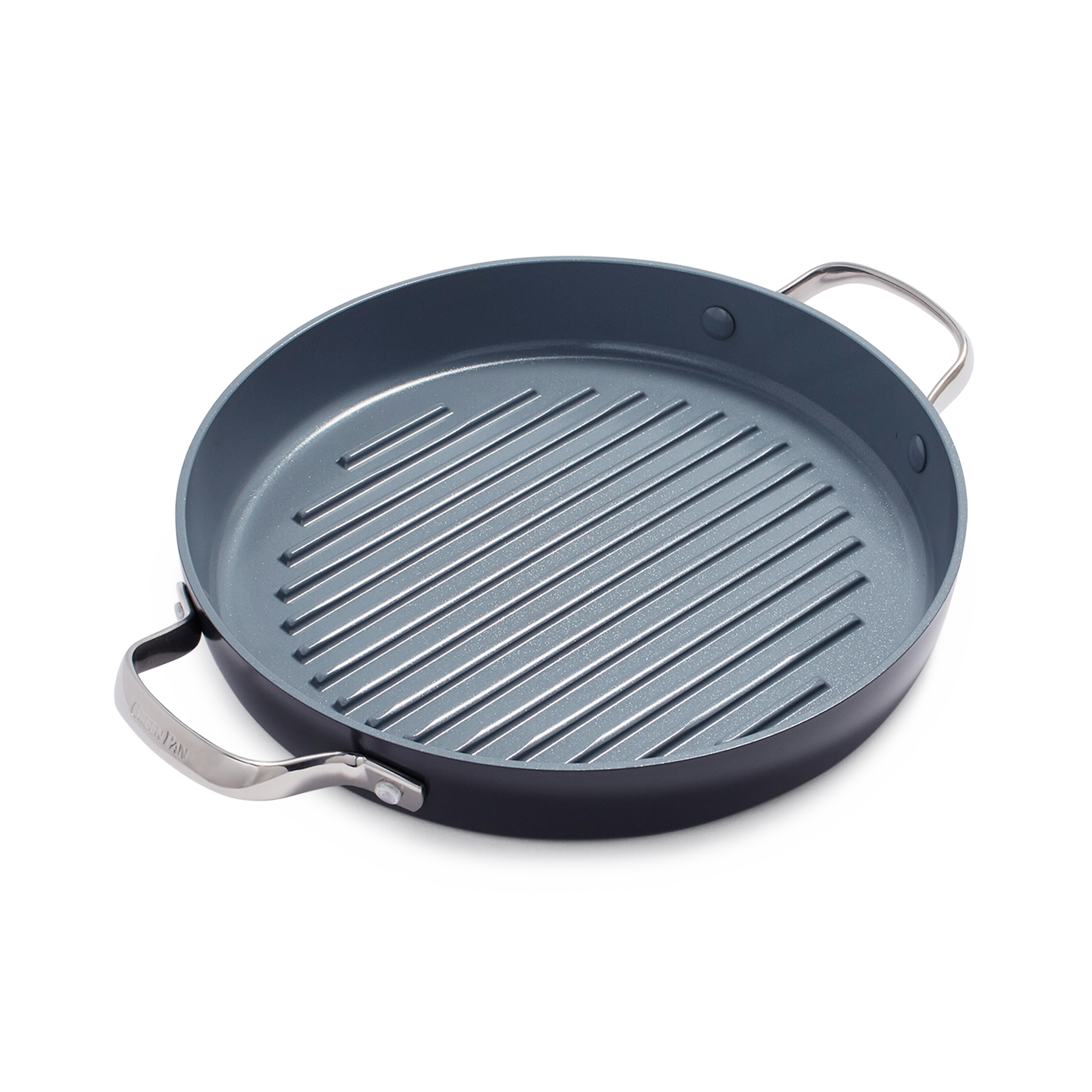 Greenpan Valencia Pro Grillpannen Keramisch inductie pfas-vri  vooraanzicht