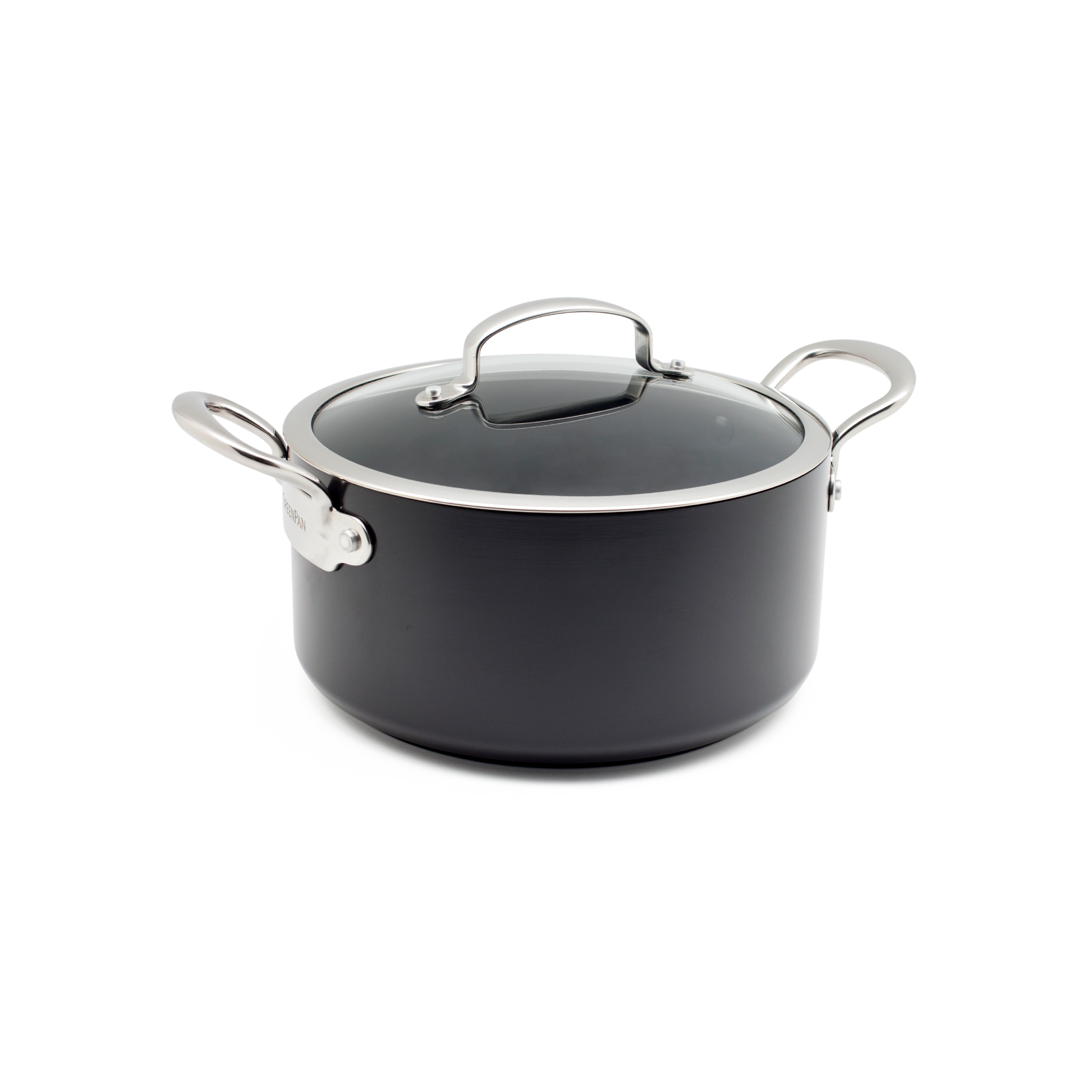 Greenpan Kookpotten Valencia Pro Soeppan  Keramisch inductie pfas-vri vooraanzicht