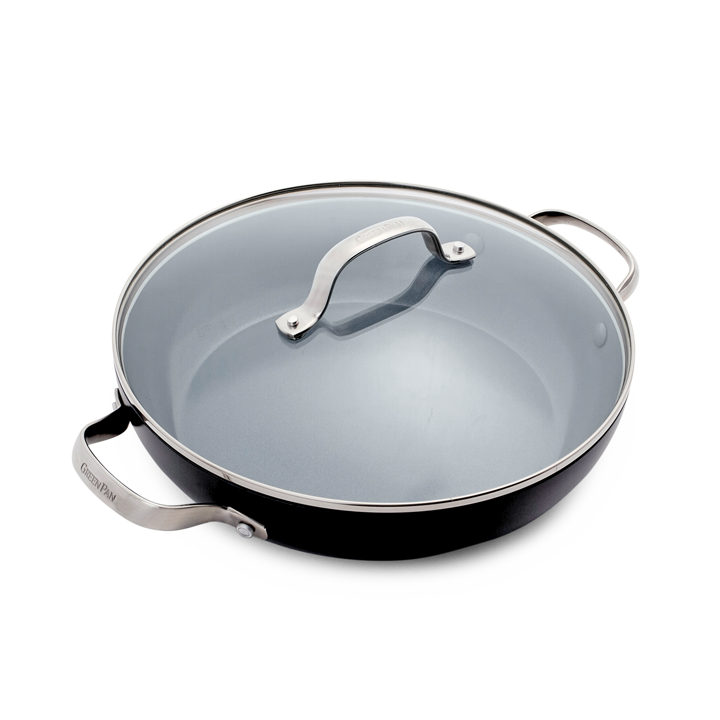 Greenpan Valencia Pro Braadpannen Keramisch inductie pfas-vri vooraanzicht