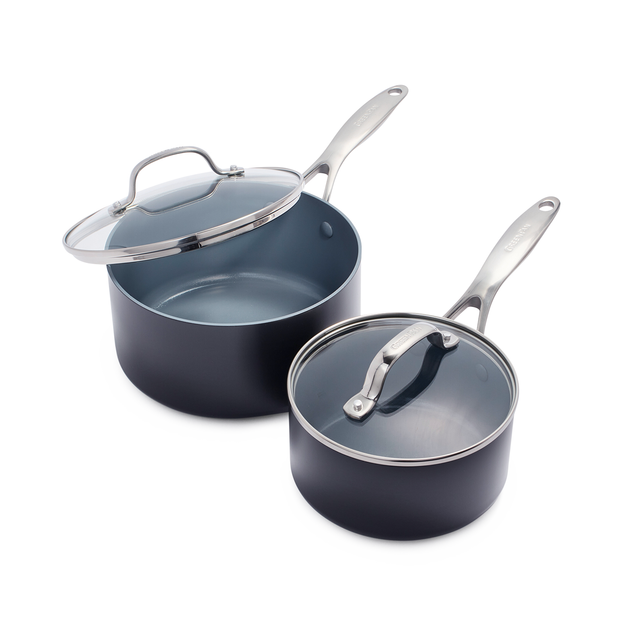 Greenpan Valencia Pro Kookpotten Keramisch inductie pfas-vri vooraanzicht