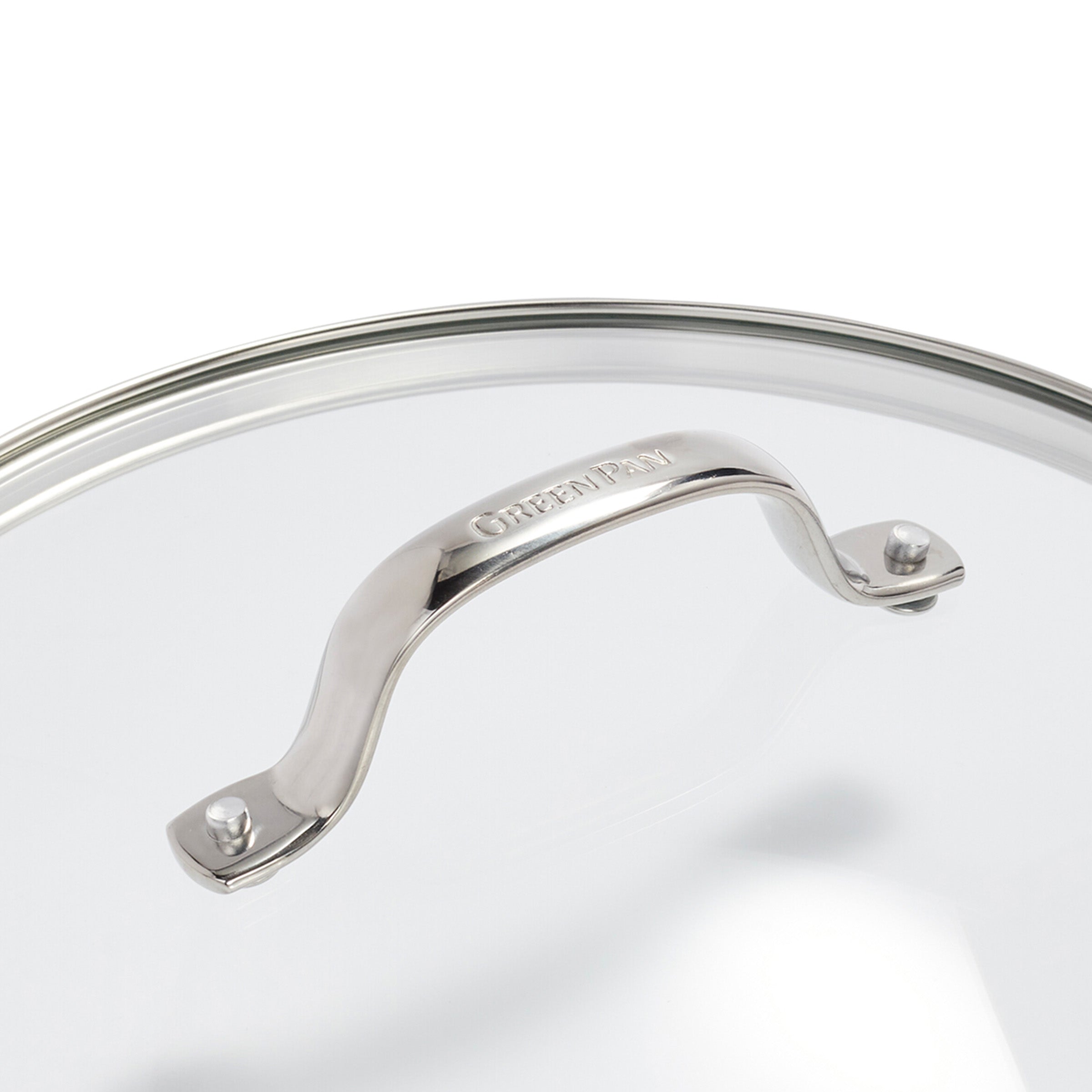 Greenpan Valencia Pro Soeppan deksel Keramisch inductie pfas-vri vooraanzicht