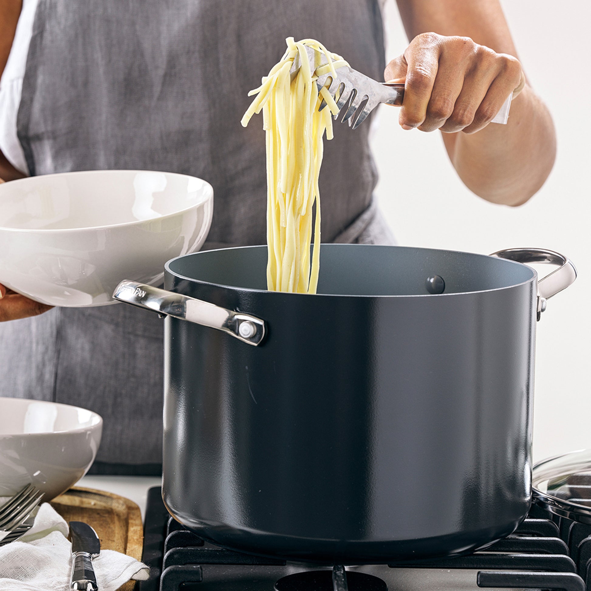 Greenpan Valencia Pro Soeppan  Keramisch inductie pfas-vri vooraanzicht