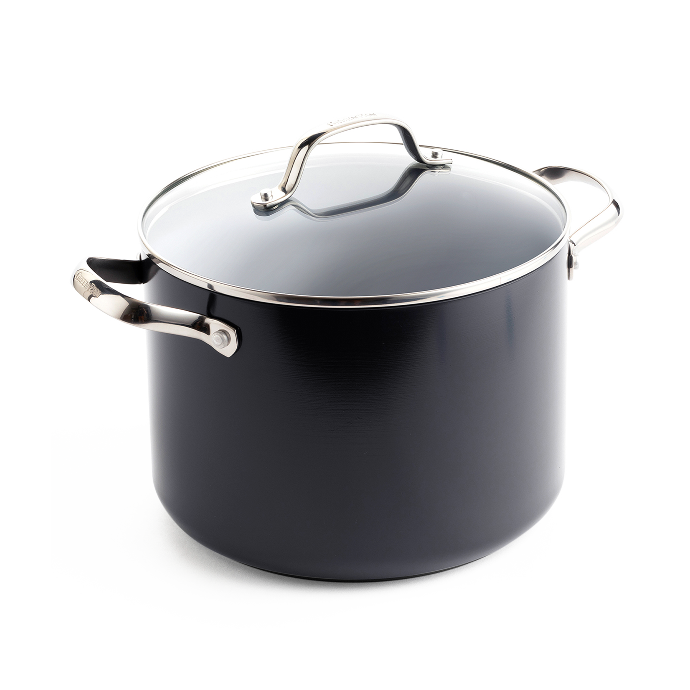 Greenpan Kookpotten Valencia Pro Soeppan  Keramisch inductie pfas-vri vooraanzicht