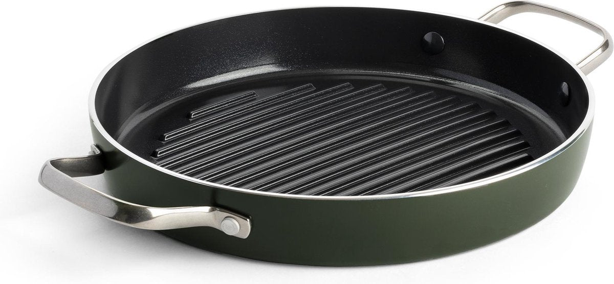 Dagelijkse kost grillpan 28cm groen 