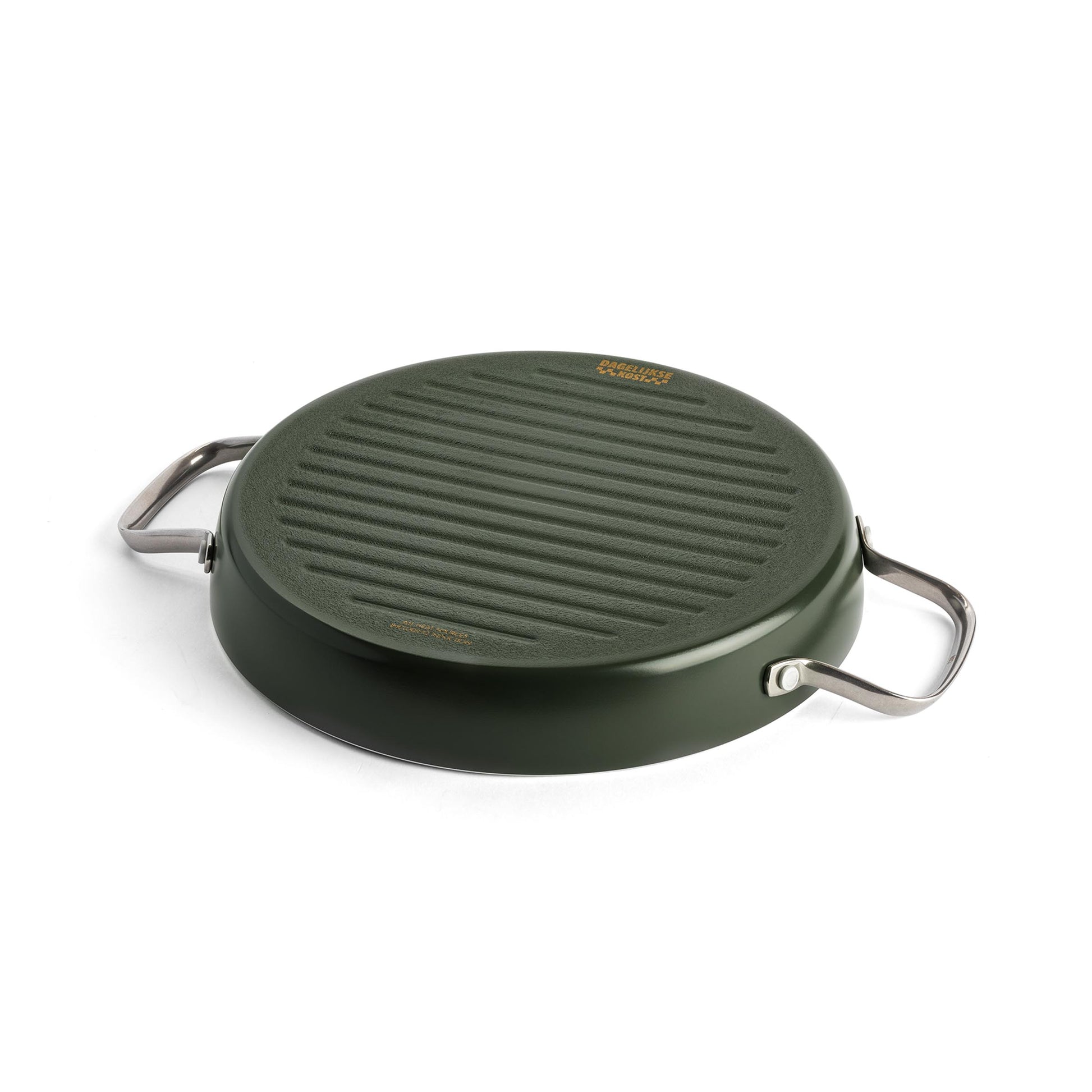 Dagelijkse kost grillpan 28cm groen onderaanzicht