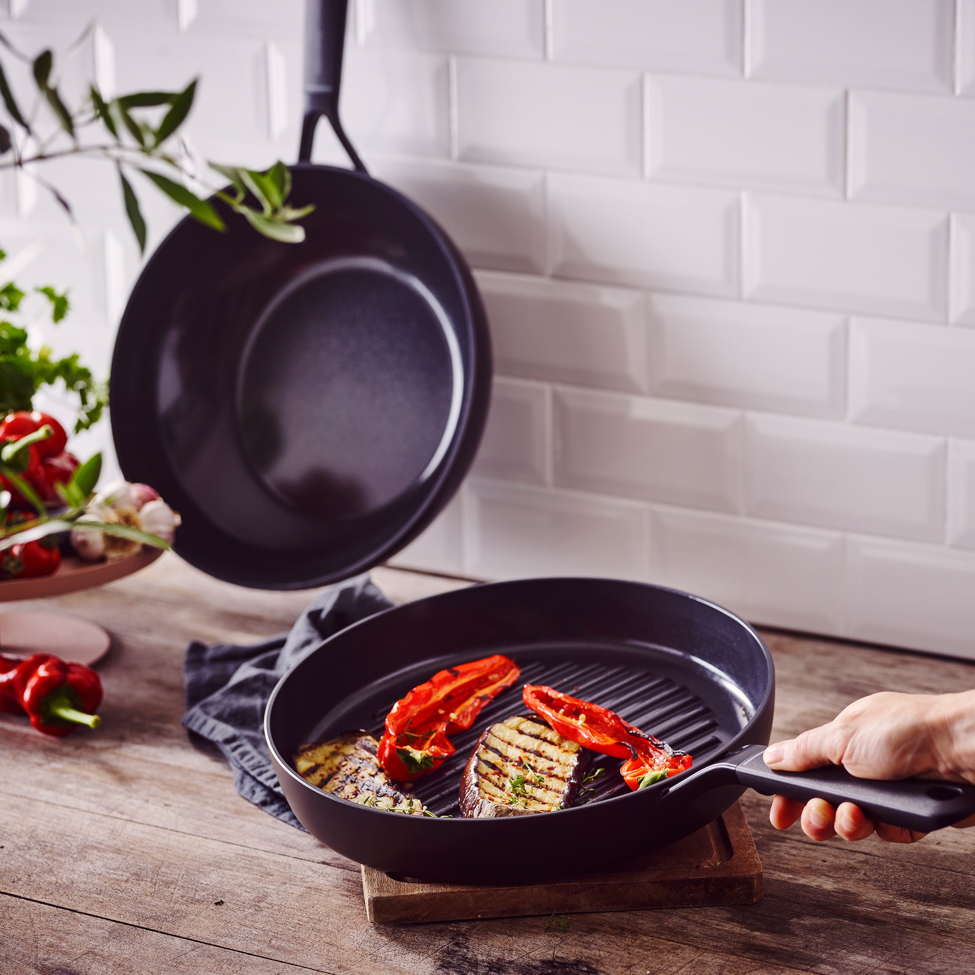 Greenpan Greenpannen Smart Collection 28 cm Keramisch inductie pfas-vrij vooraanzicht