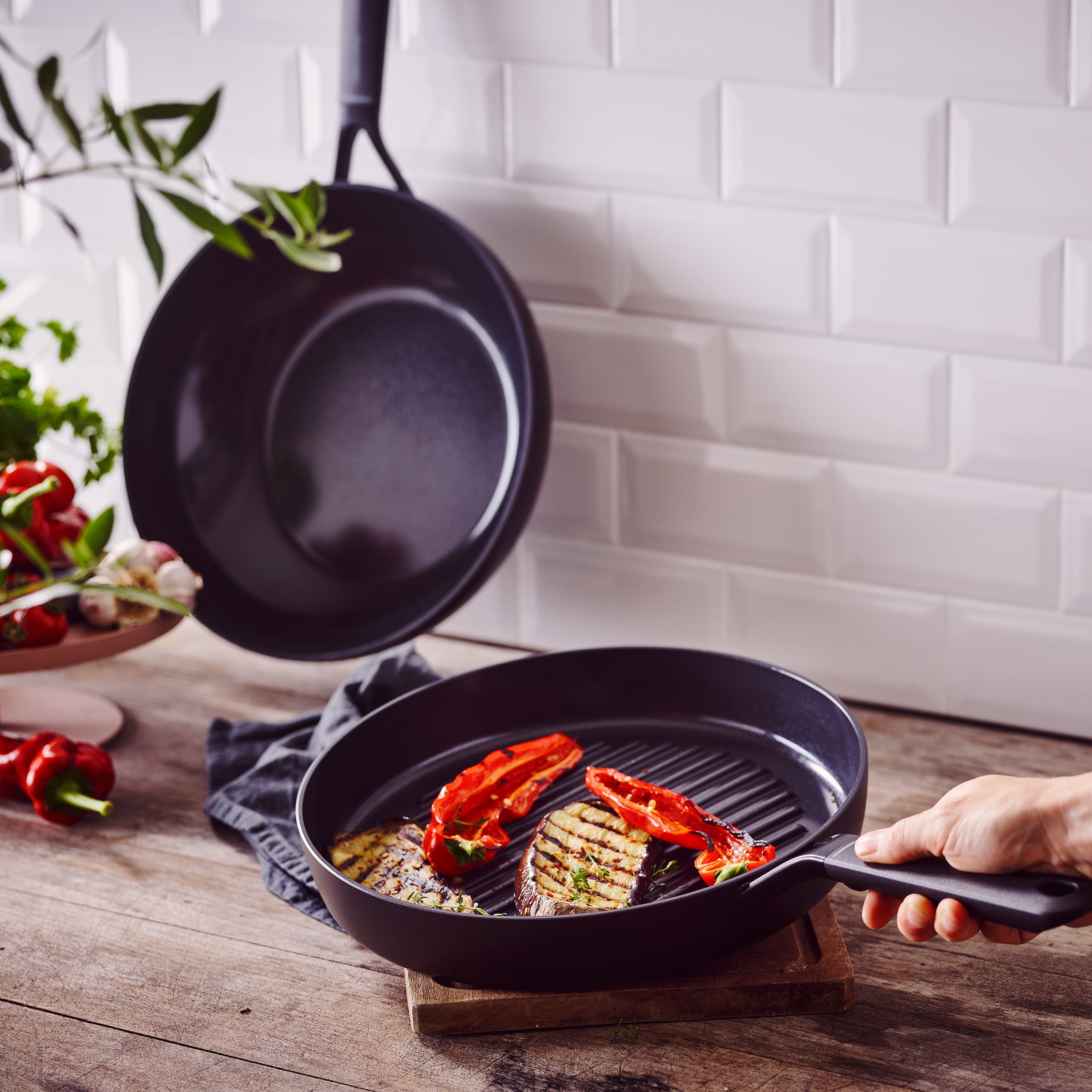 Greenpan Greenpannen Smart Collection 28 cm Keramisch inductie pfas-vrij vooraanzicht