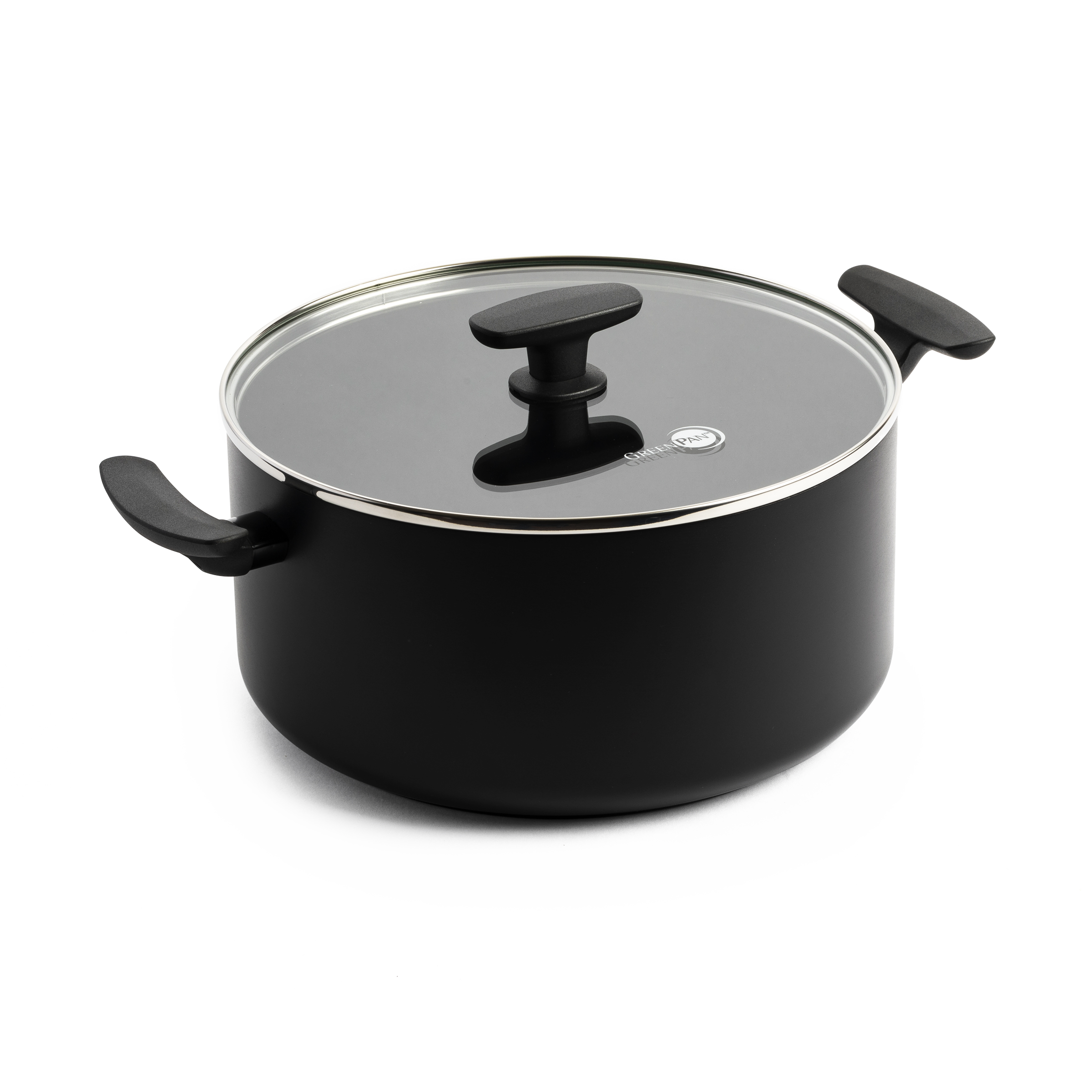 GreenPan Kookpotten Smart Collection 24cm Keramisch inductie pfas-vrij vooraanzicht