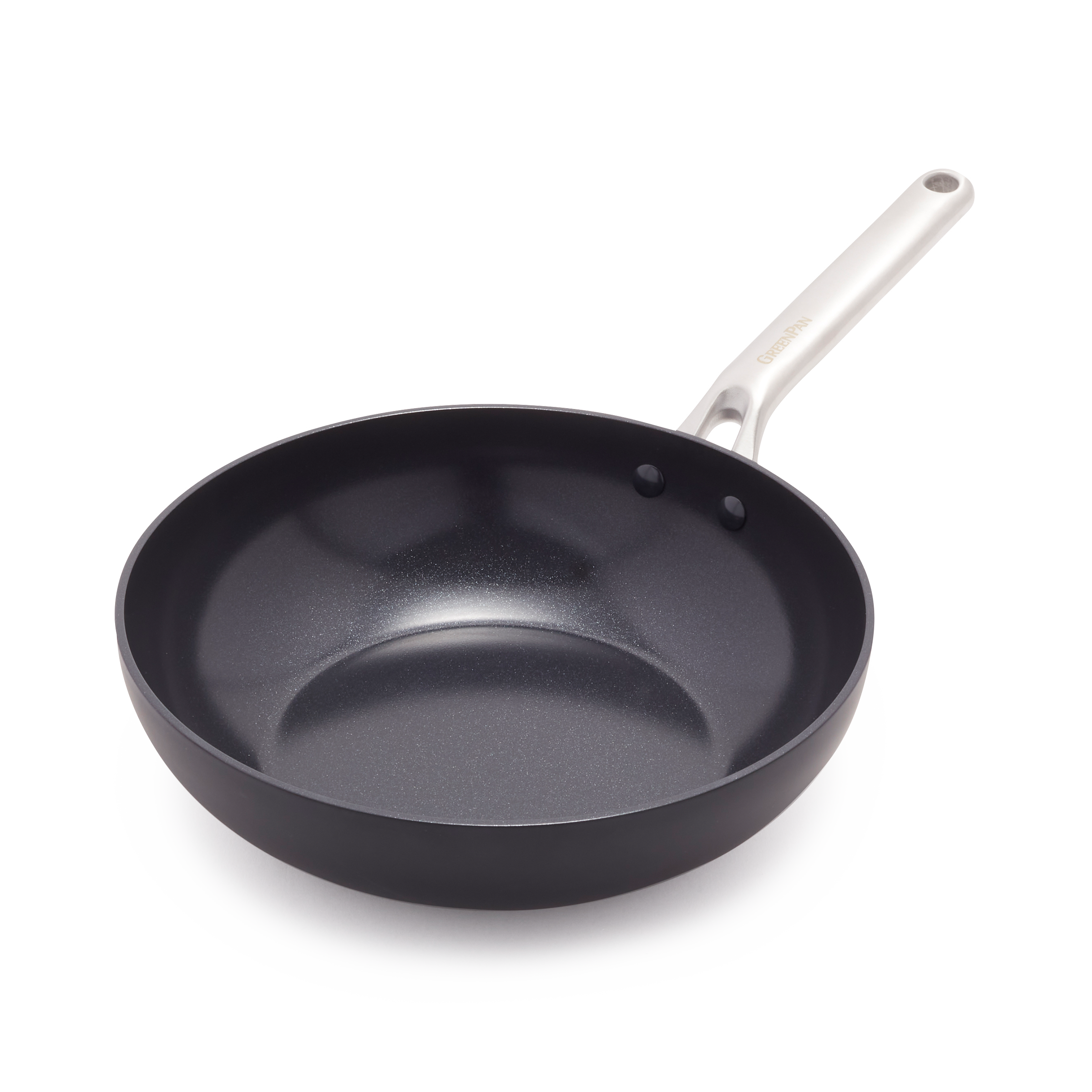 Greenpan Omega Koekenpannen Braadpannen Keramisch inductie pfas-vri vooraanzicht