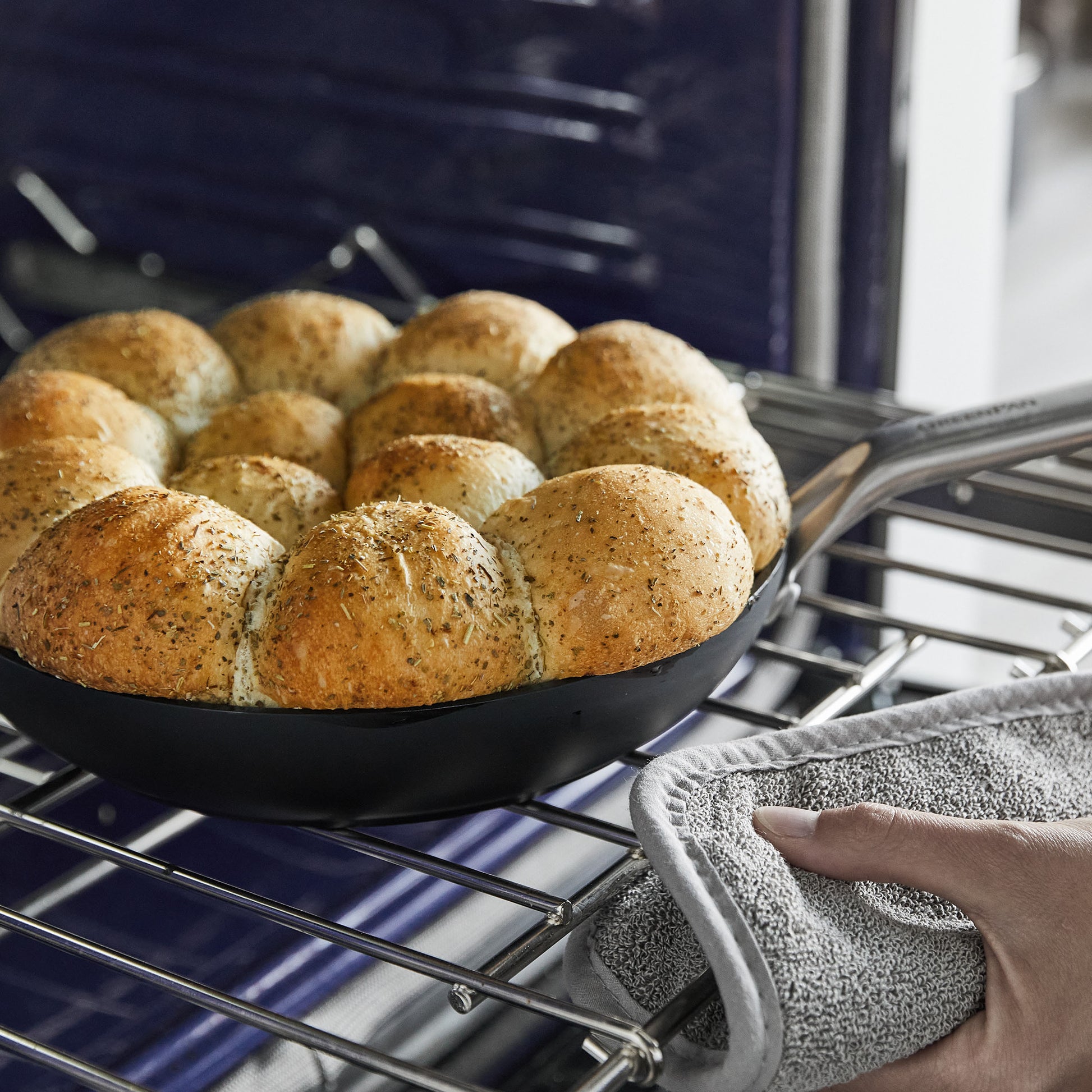 Greenpan Omega Braadpan Koekenpannen Keramisch inductie pfas-vri vooraanzicht