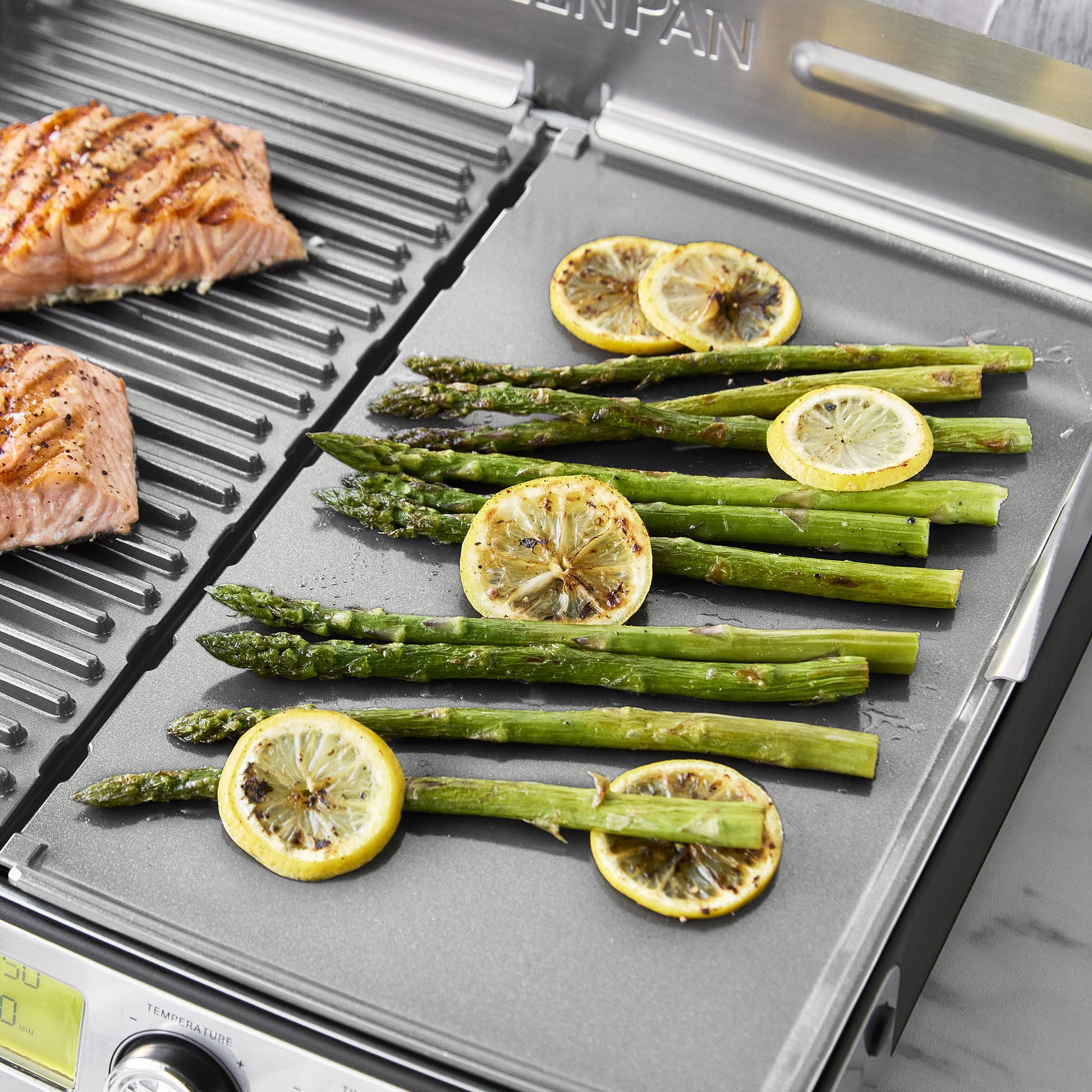  Greenpan Contactgrill Elite Keramisch pfas-vri zijaanzicht 