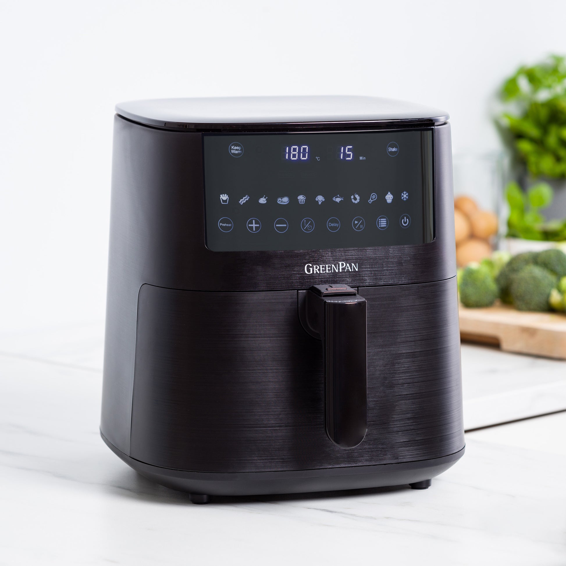  Greenpan Airfryer XL Elite Keramisch pfas-vri vooraanzicht 