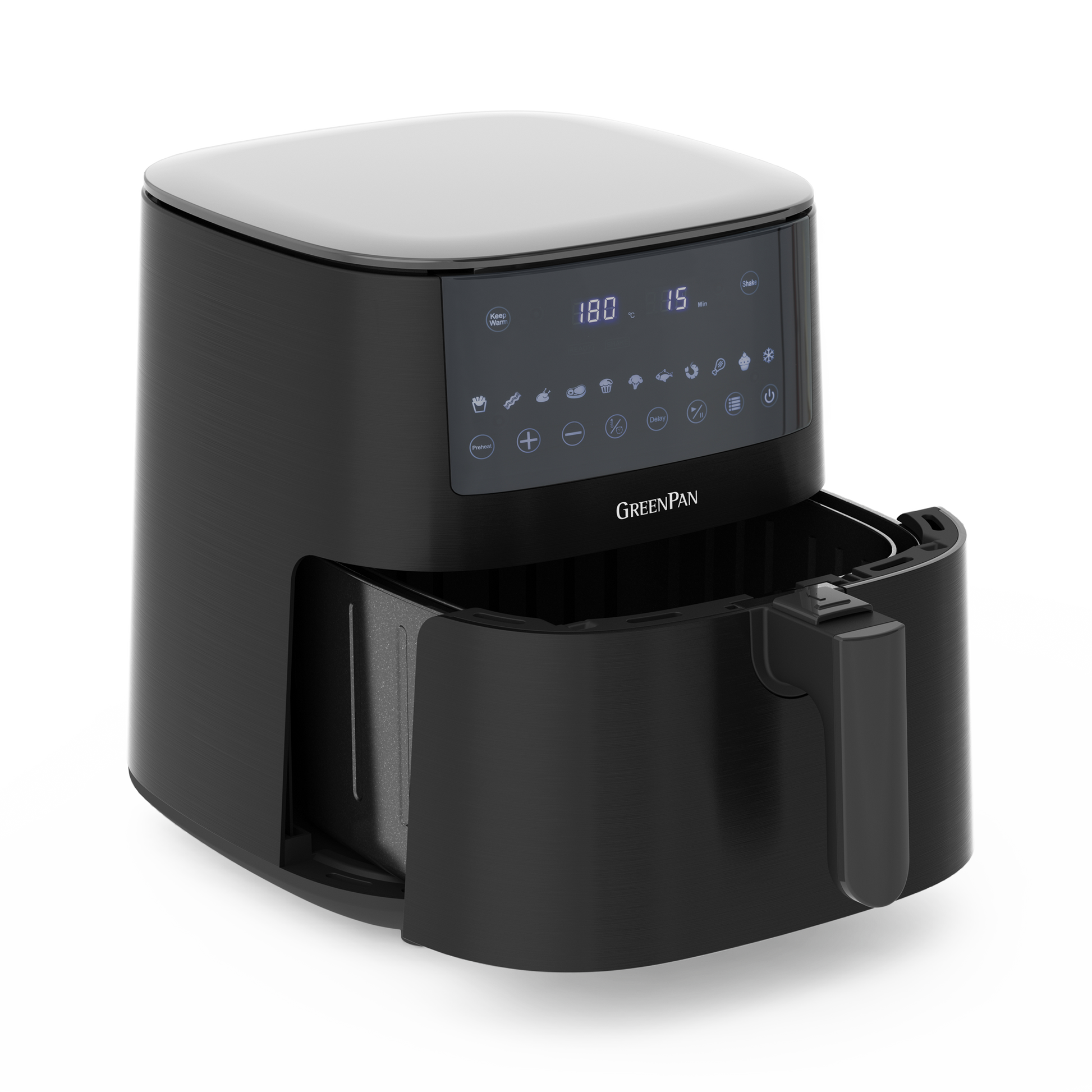 Greenpan Airfryer Dual Zone Elite Keramisch pfas-vri vooraanzicht