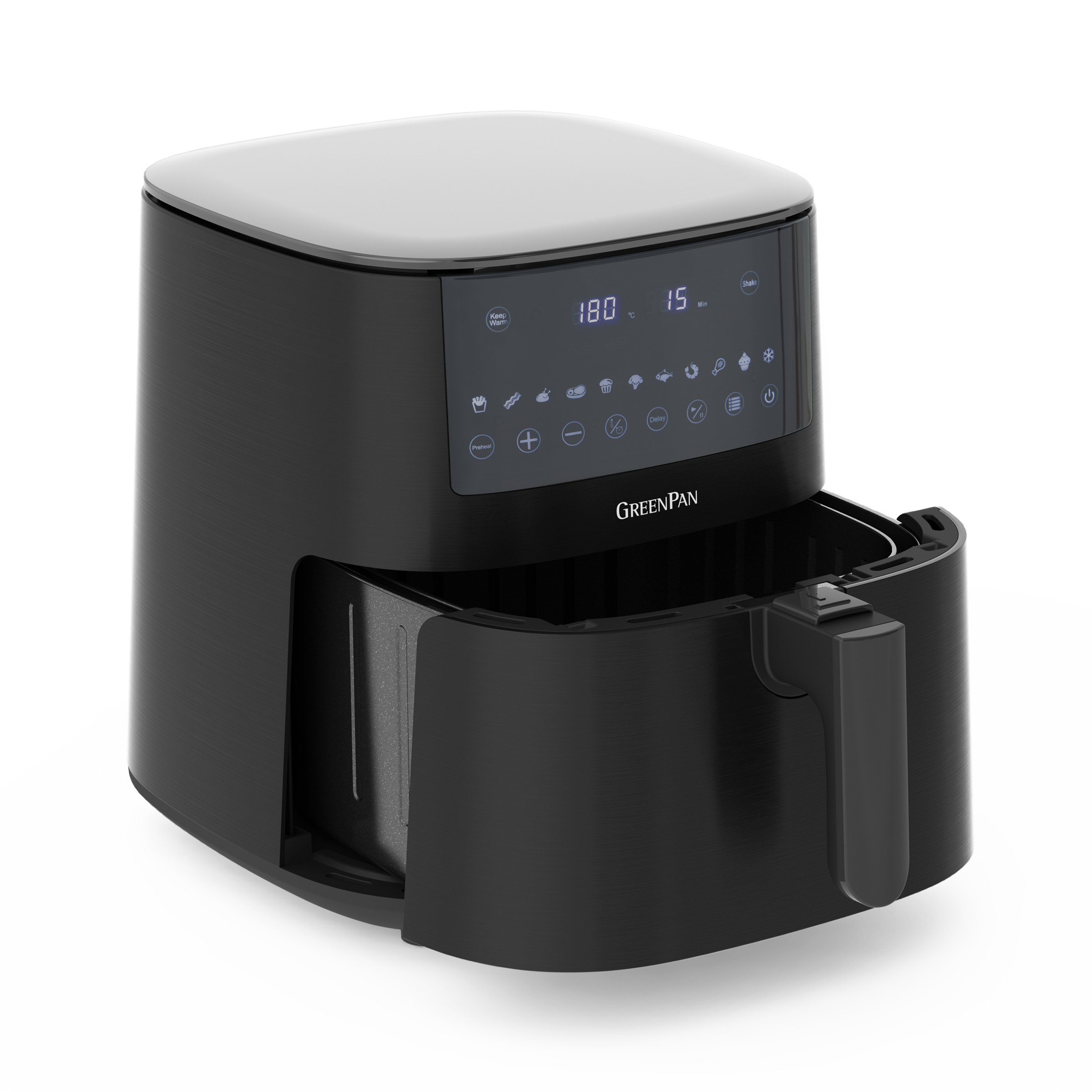 Greenpan Airfryer Dual Zone Elite Keramisch pfas-vri vooraanzicht