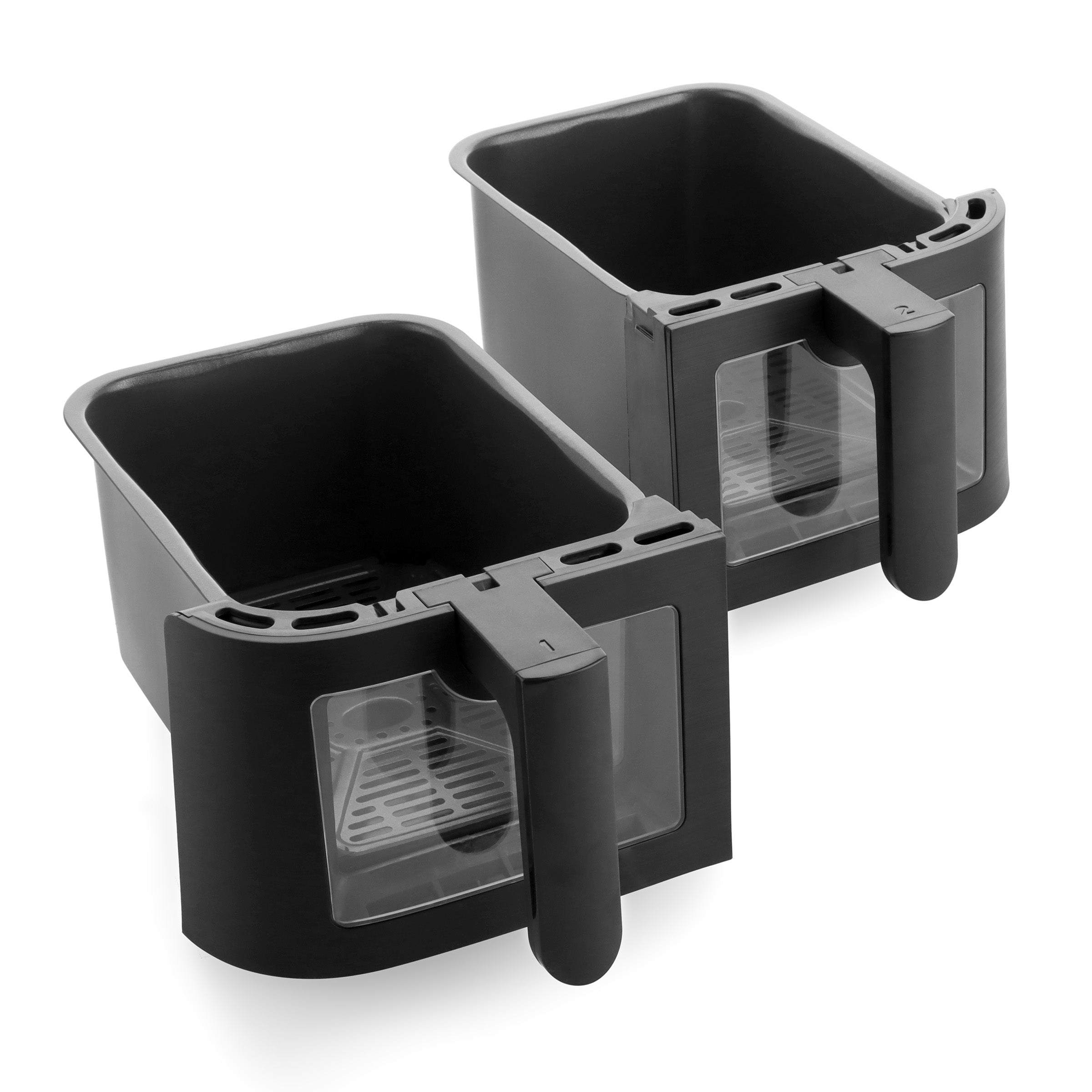 Greenpan Airfryer Dual Zone Elite Keramisch pfas-vri zijaanzicht