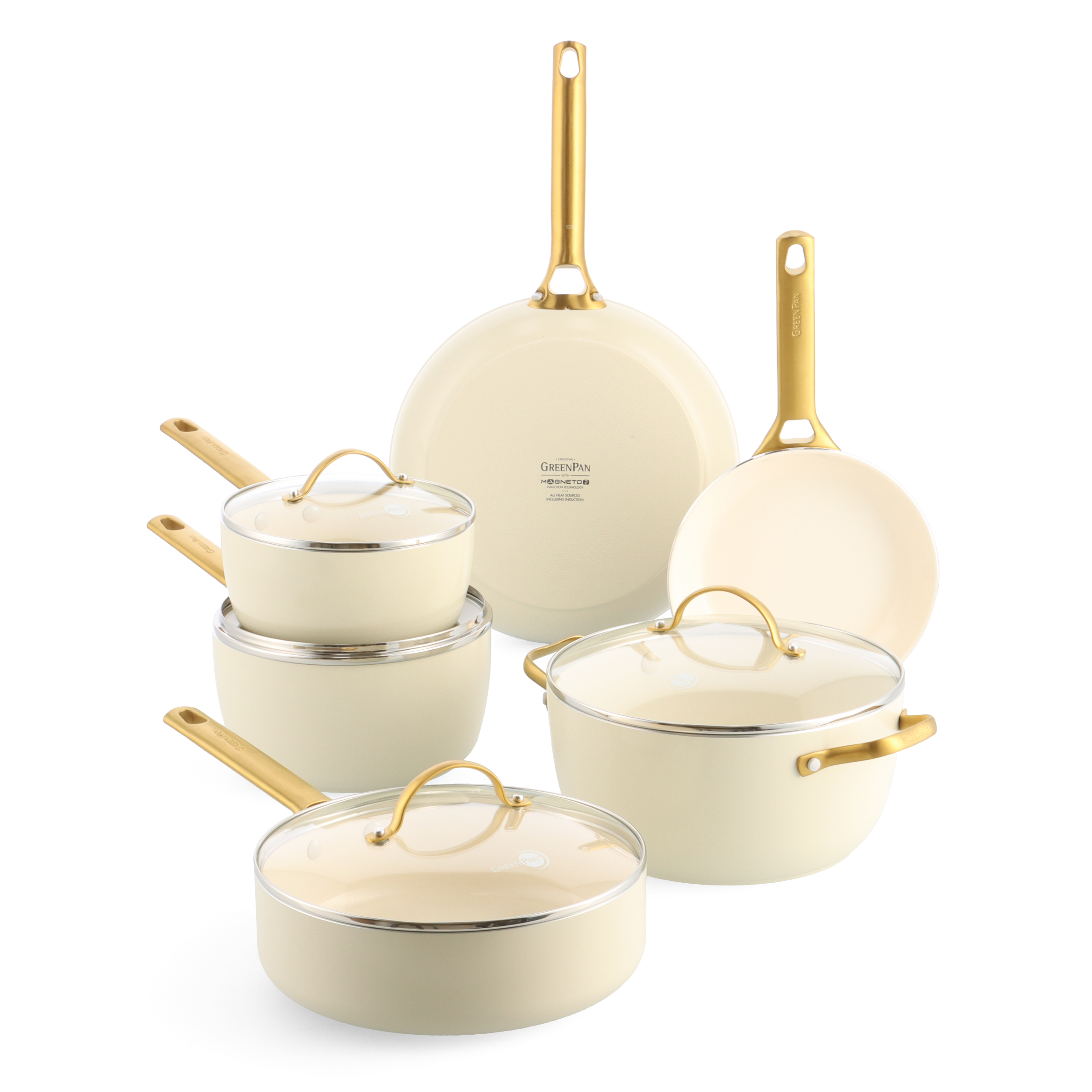 Ensemble de 10 poêles à crème Padova Reserve