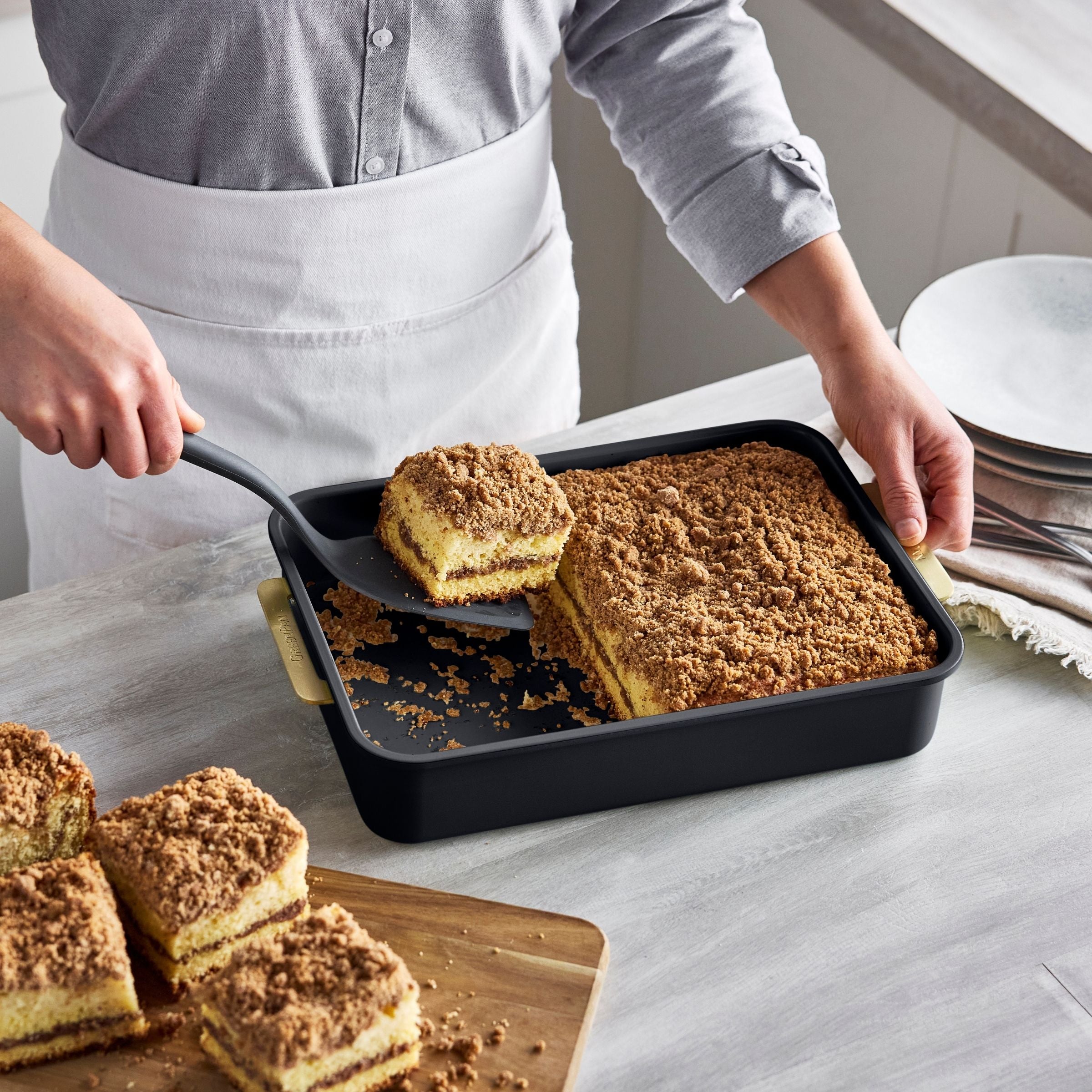 Padova Reserve Bakvormen Black 6-delige set