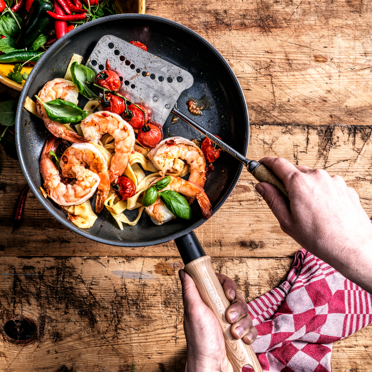 Wok Vintage GreenChef 24 cm/2,5 L