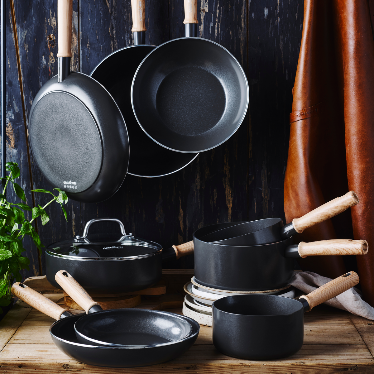 GreenChef Vintage Braadpan 24cm