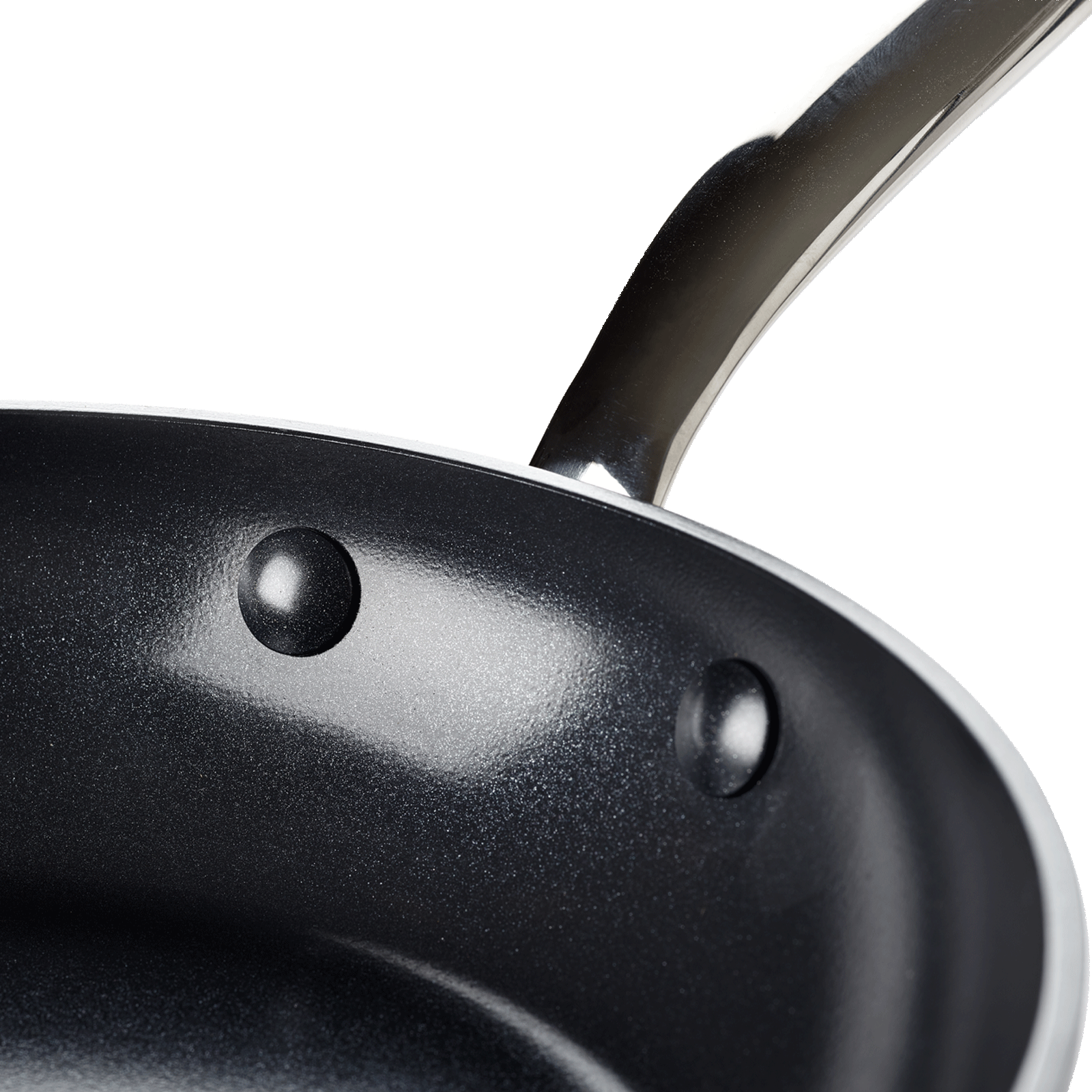 Greenpan wokpannen Brussels 28cm Keramisch inductie pfas-vri zijaanzicht