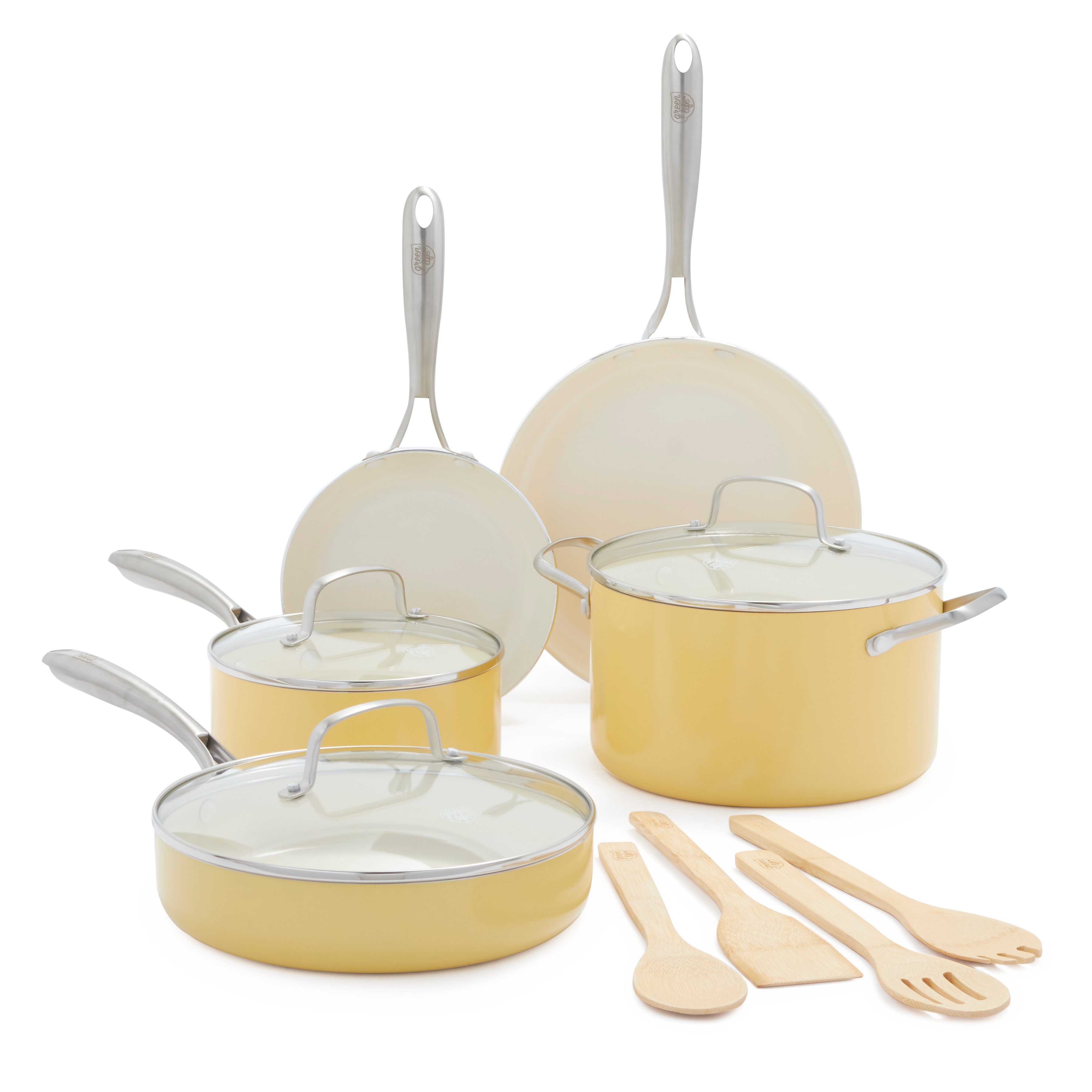 Artisan Geel 12-delige Set 18cm geel collectie