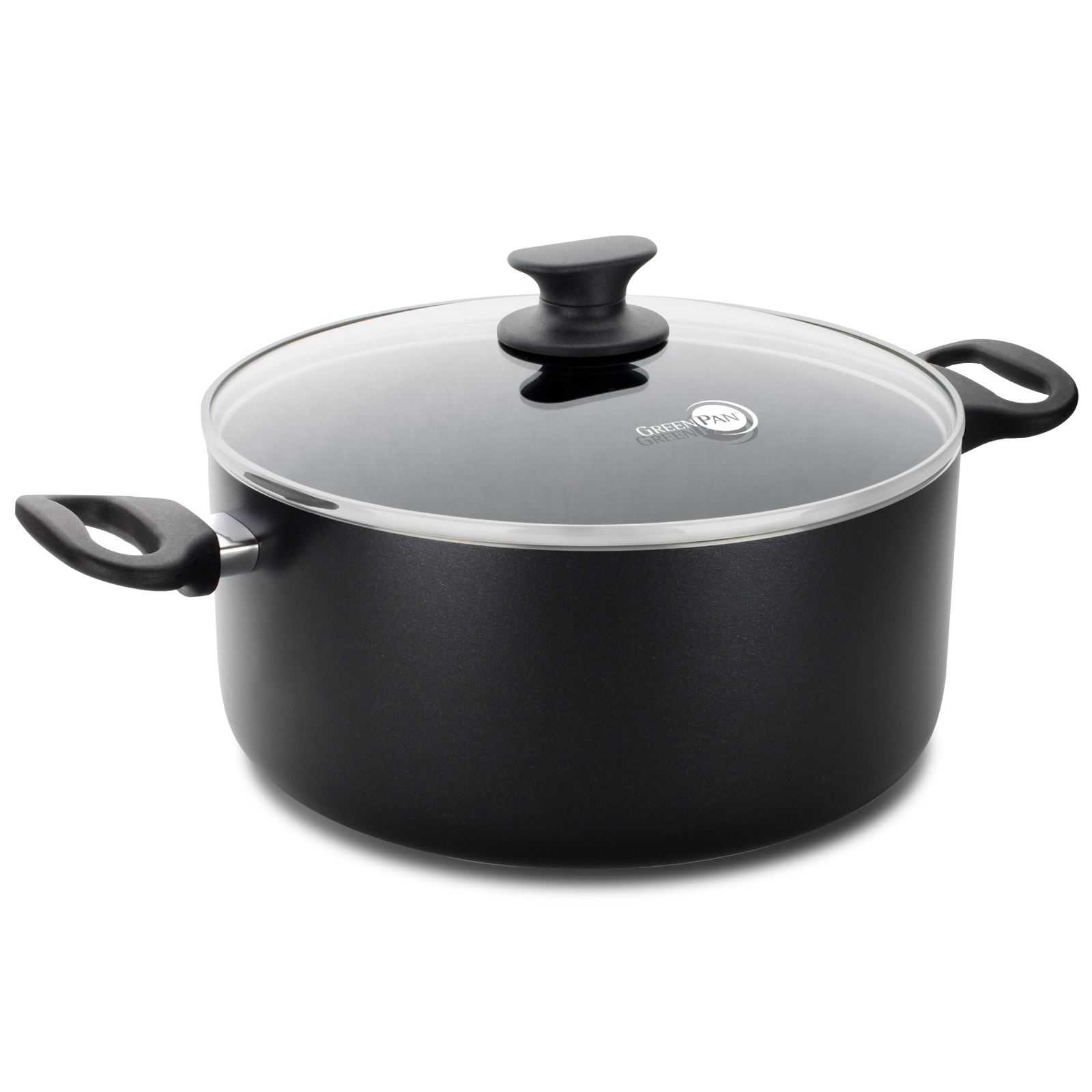 Cambridge Black Kookpot met deksel 24cm zwart