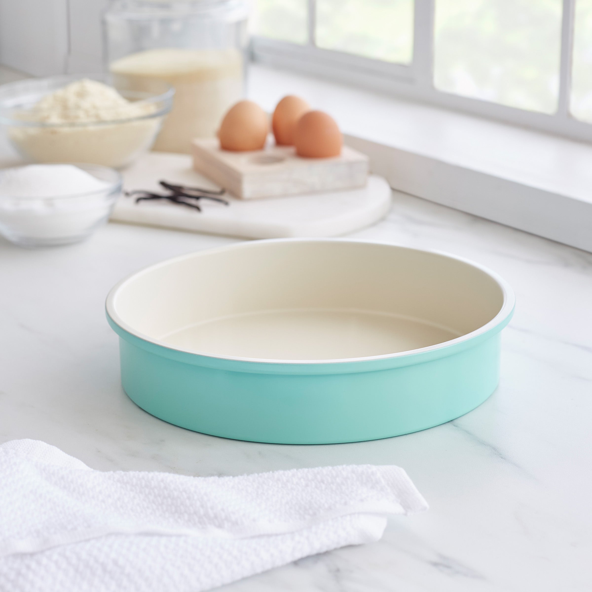 Contour Turkoois Taartvorm turquoise