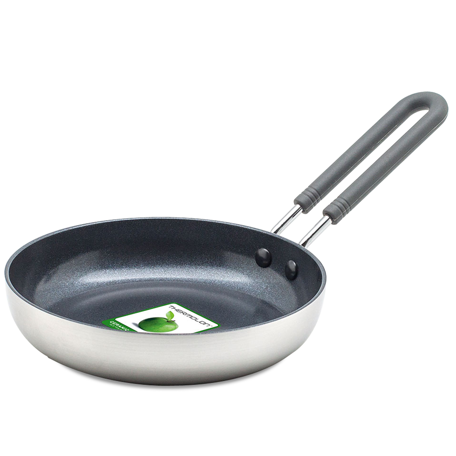 Mini Assortment Stainless Steel Braadpan 14cm zilver