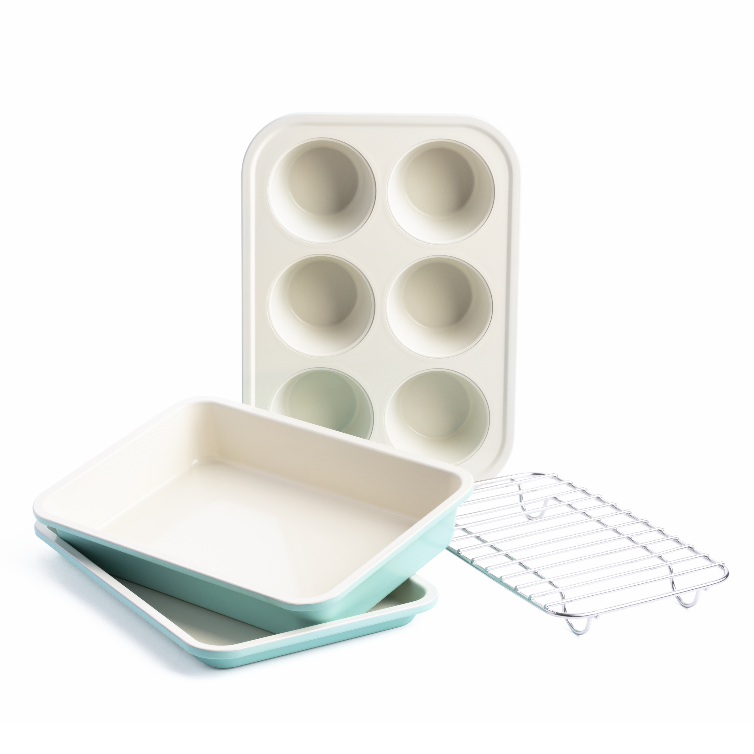Contour Turkoois 4-delige Set turquoise collectie