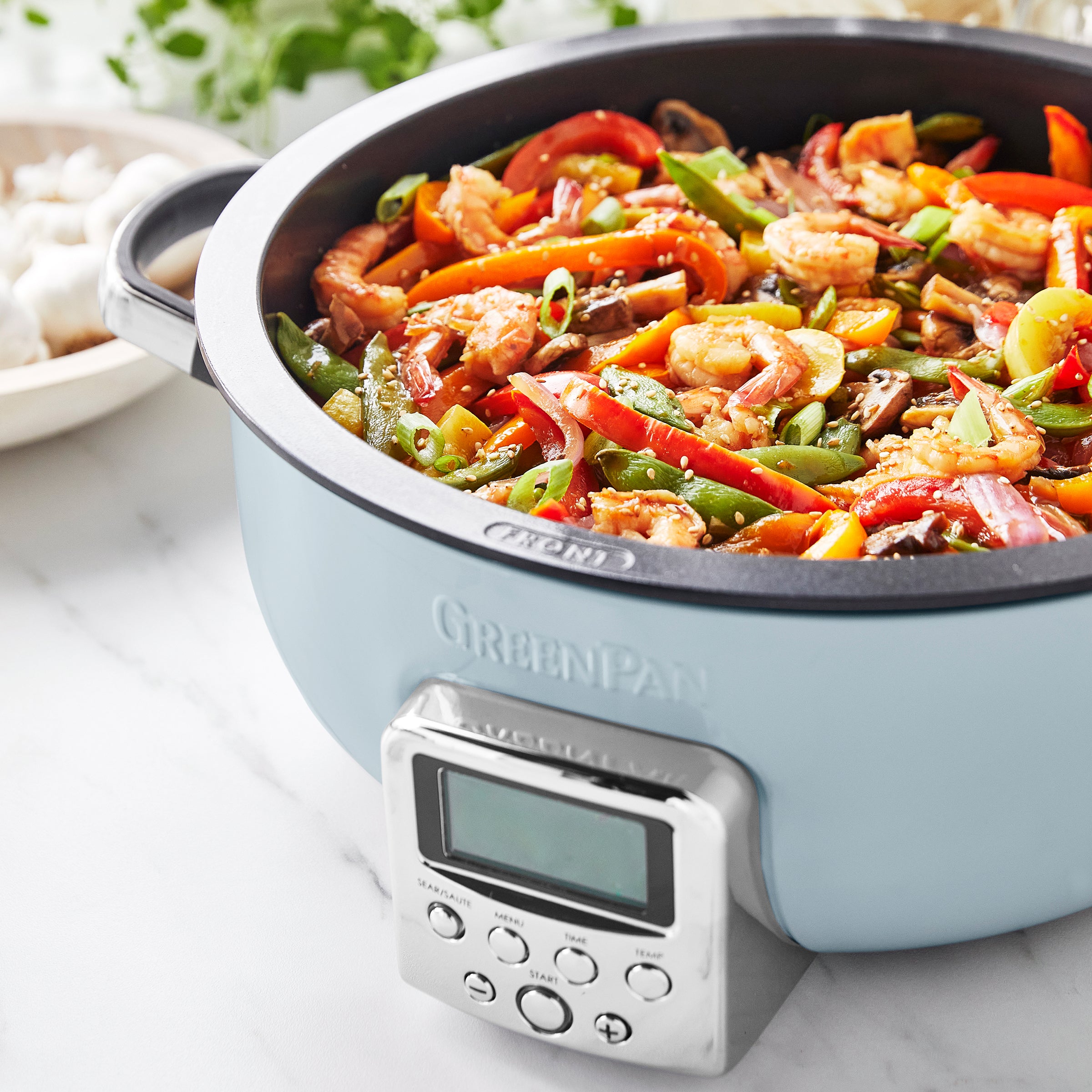 Omnicooker Blue Haze 5.6L met gerecht