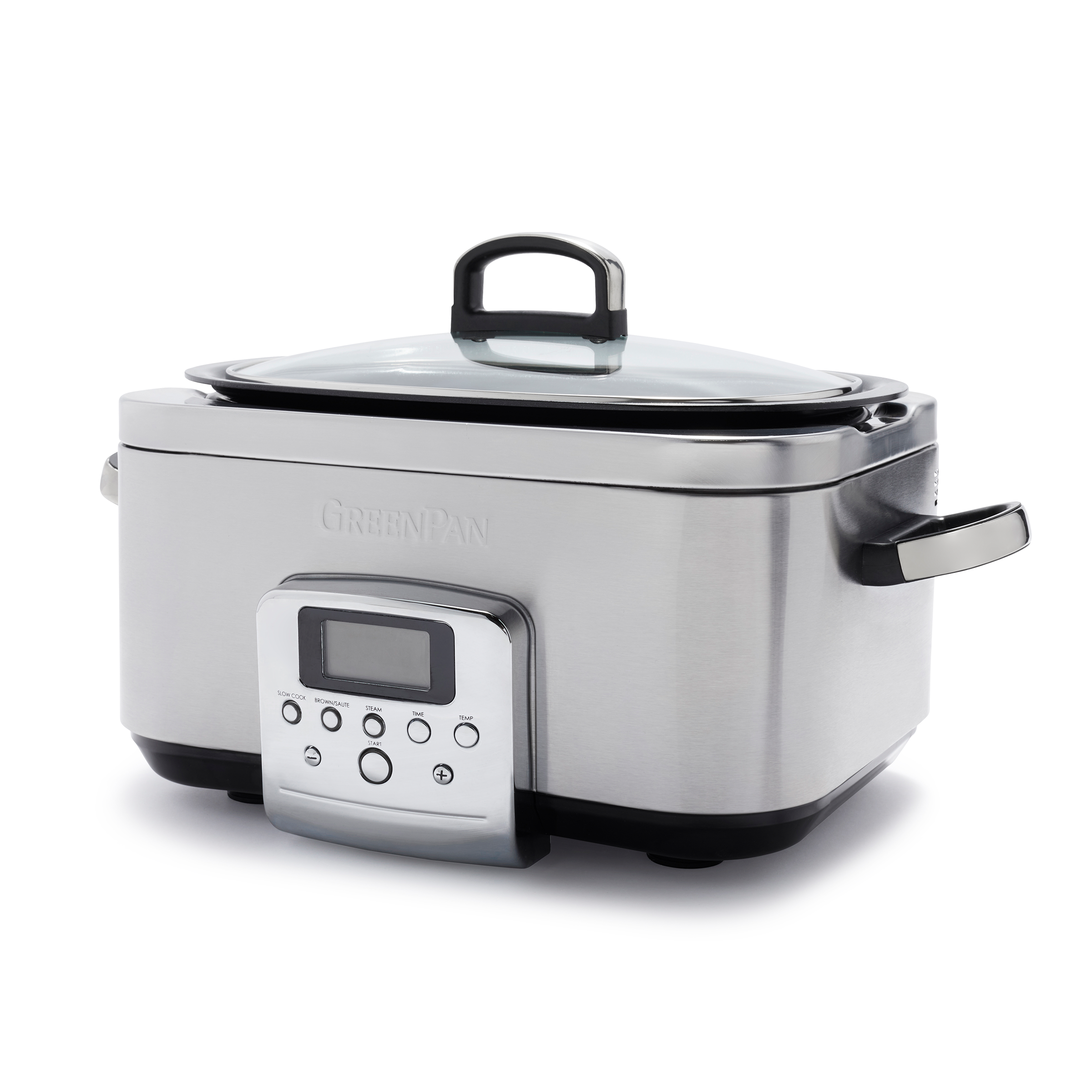 Slowcooker Stainless Steel 6L