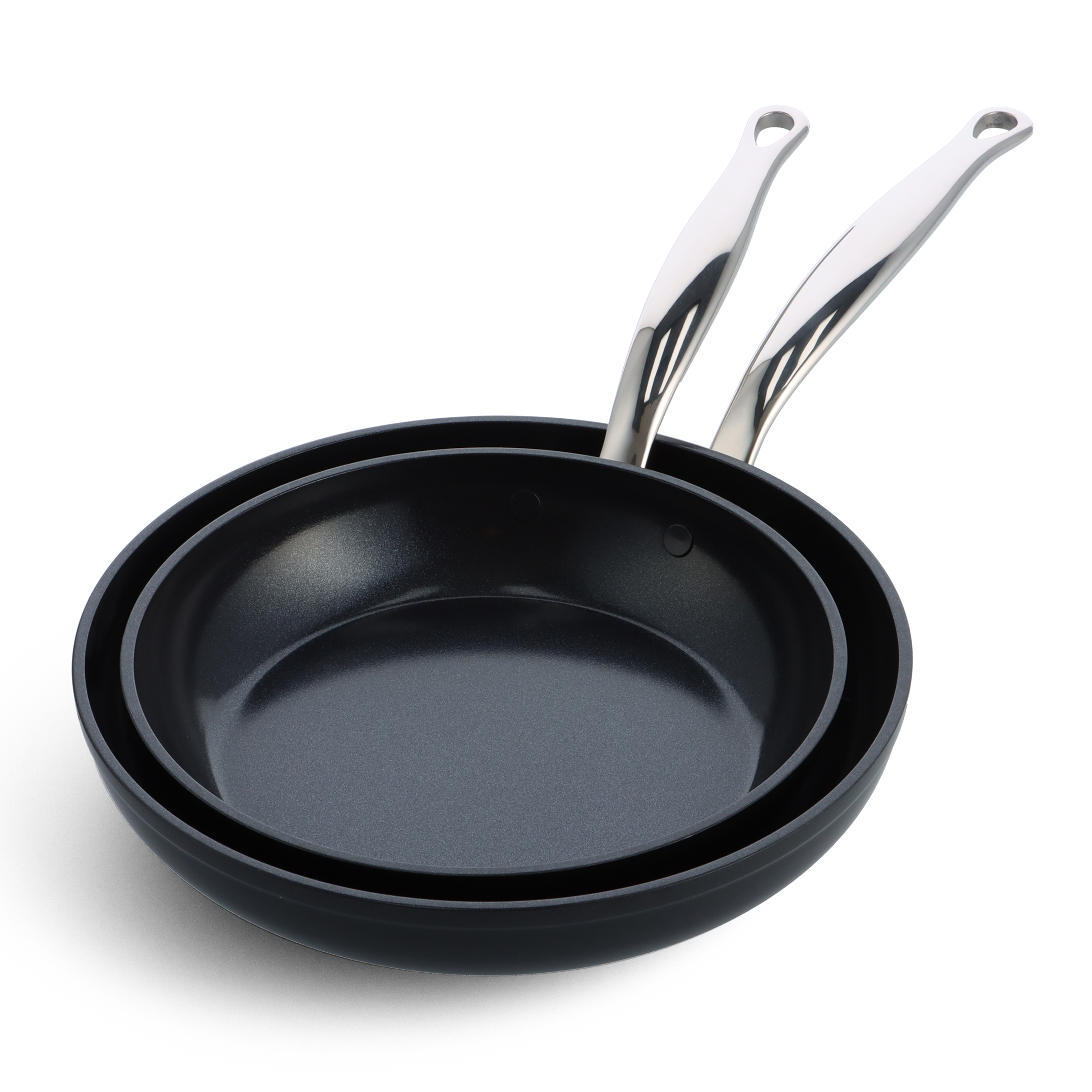 Barcelona Pro 2-delige set 24+28cm zwart