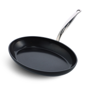 Barcelona Pro ovalen Vispan 33cm zwart