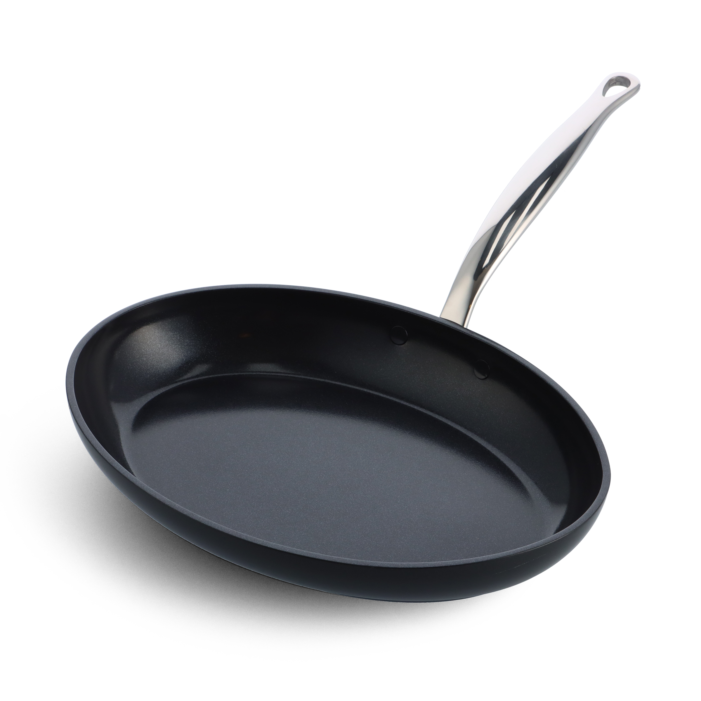 Barcelona Pro ovalen Vispan 33cm zwart