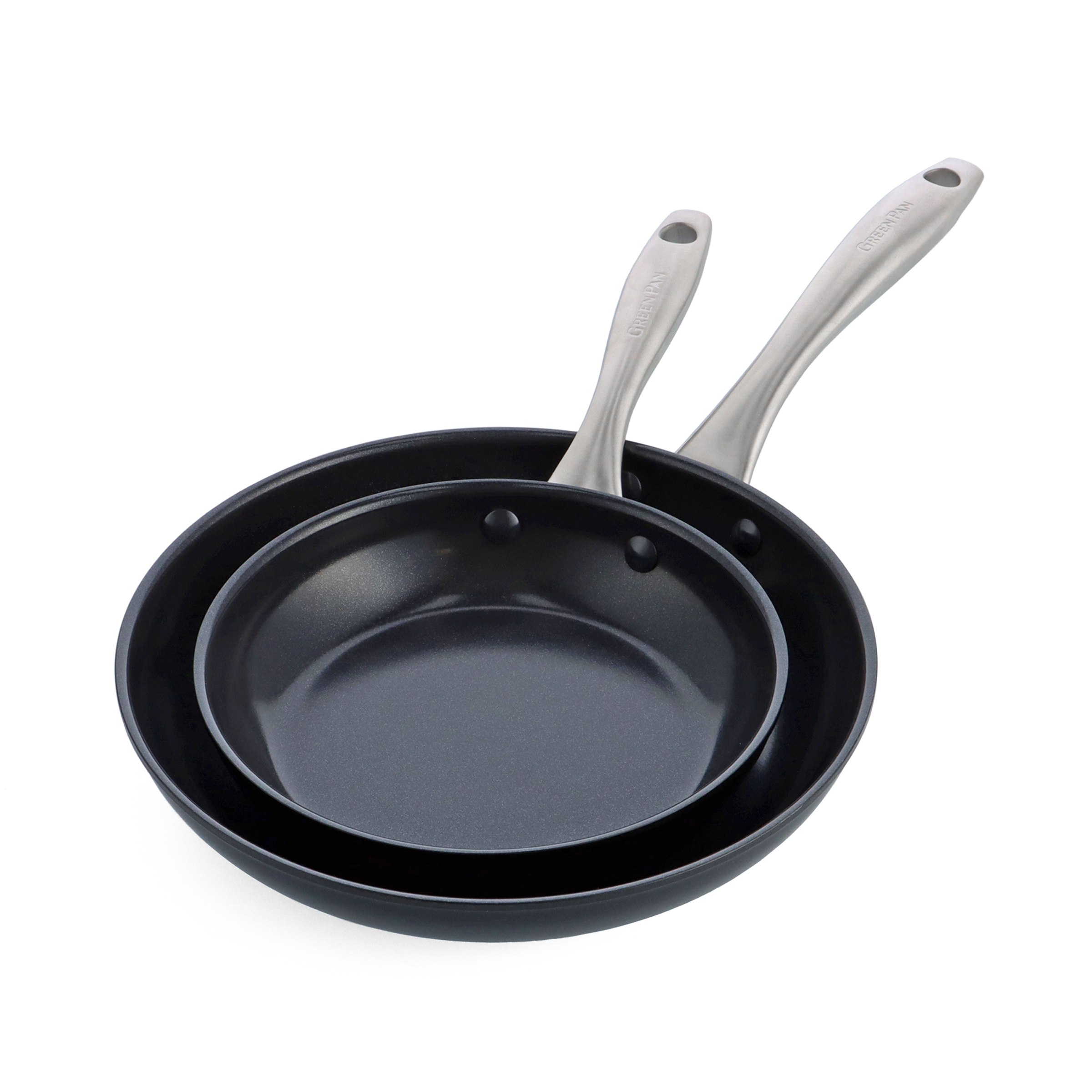 Lima Midnight 2-delige Braadpannenset zwart