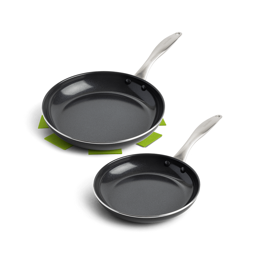 Royal Black 2-delige Braadpannenset