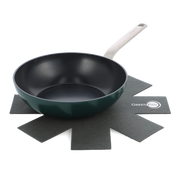 Evolution Pine Green Wok 28cm